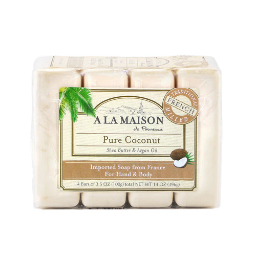 A La Maison Coconut Bar Soap 400g