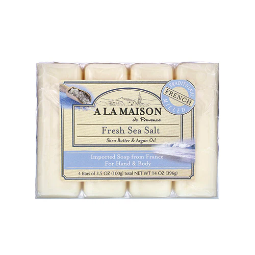 A La Maison Fresh Sea Salt Bar Soap 400g