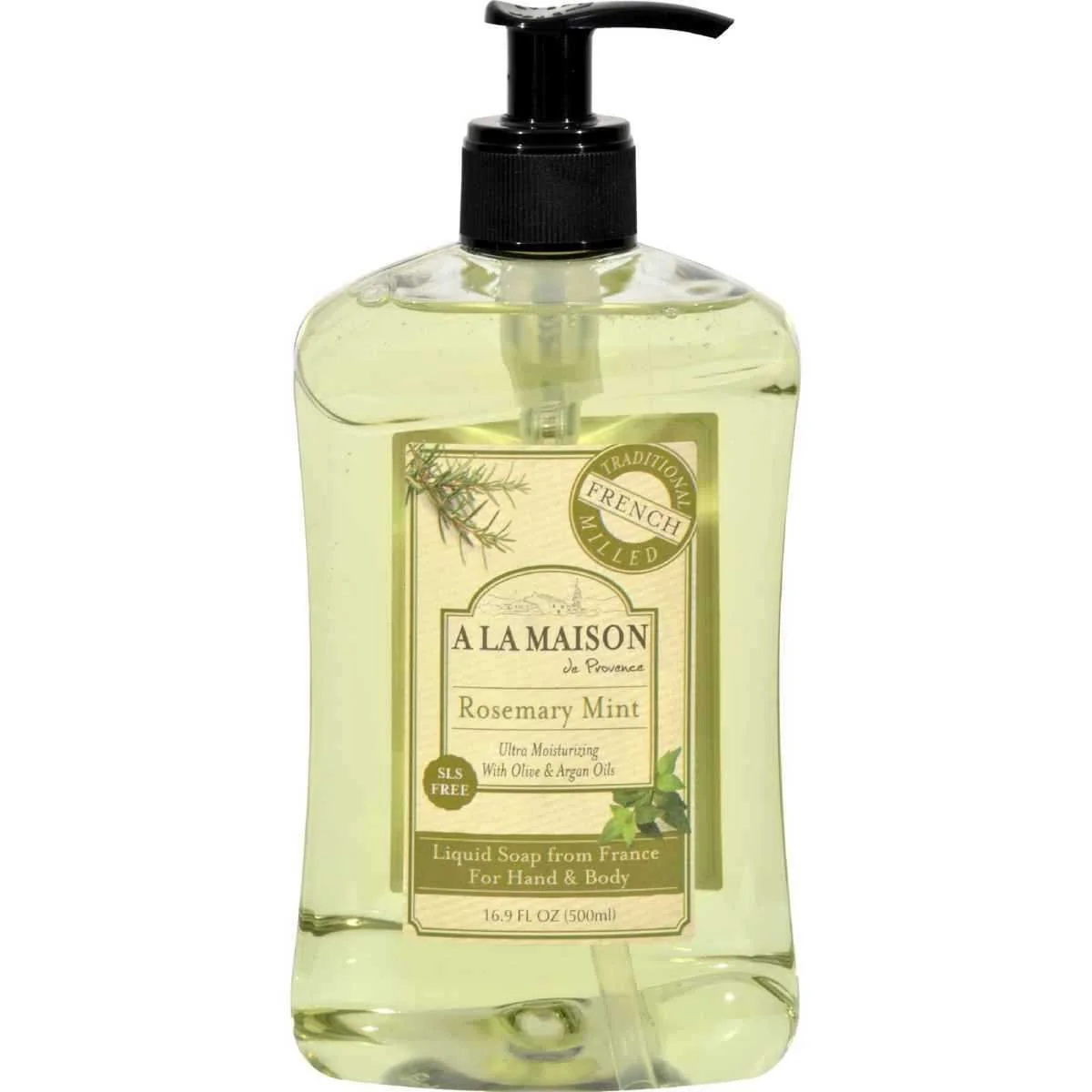 A La Maison Rosemary Mint Liquid Soap 500ml