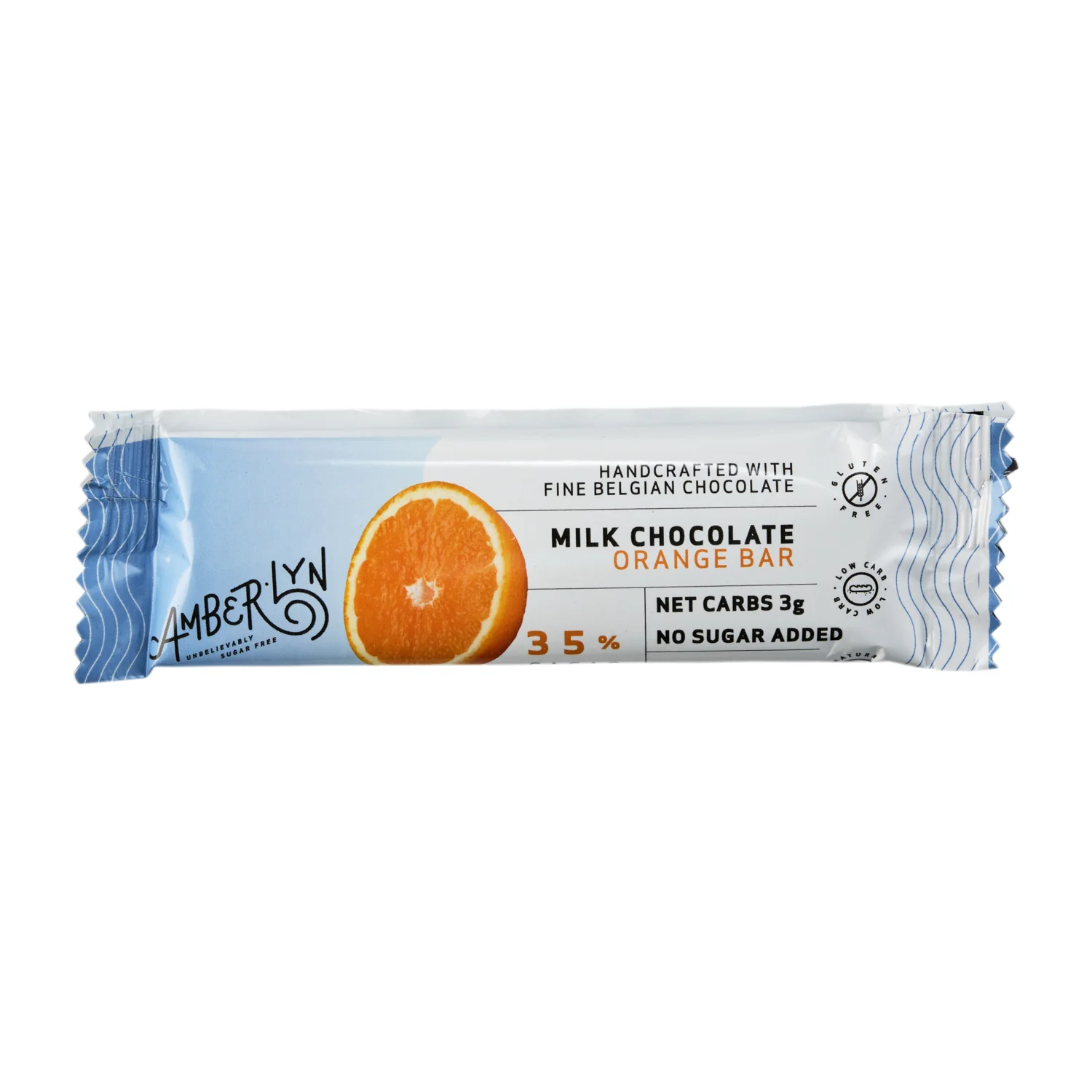 Amberlyn Milk Chocolate Orange Bar 34g
