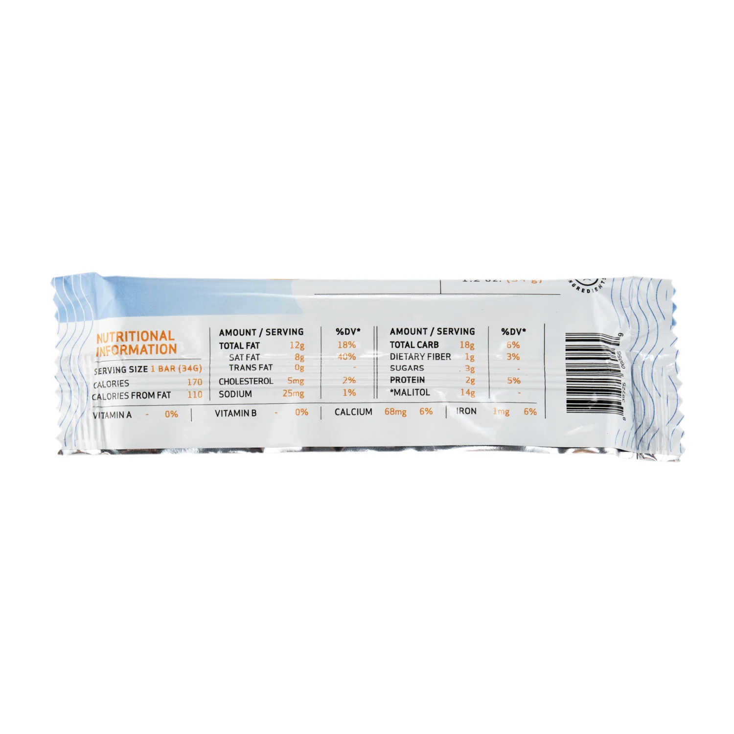 Amberlyn Milk Chocolate Orange Bar 34g - Image 2