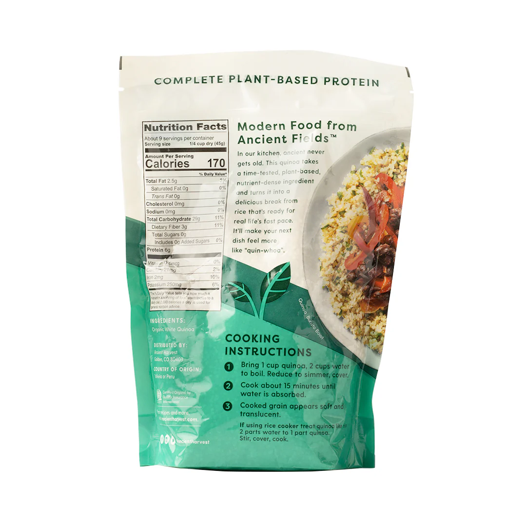 Ancient Harvest Traditional Quinoa 408g - Image 2