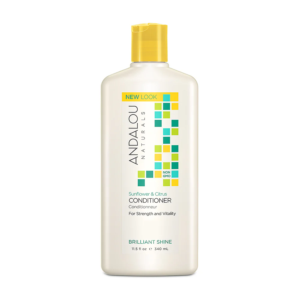 Andalou Naturals Brilliant Shine Sunflower & Citrus Conditioner 340ml
