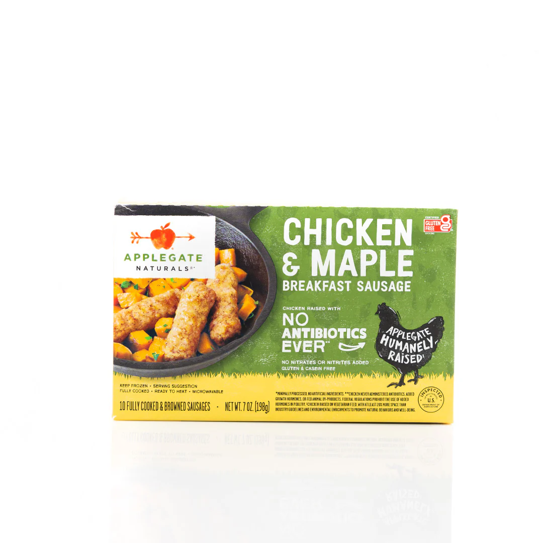 Applegate Natural Chicken & Maple Breakfast Sausage 198g