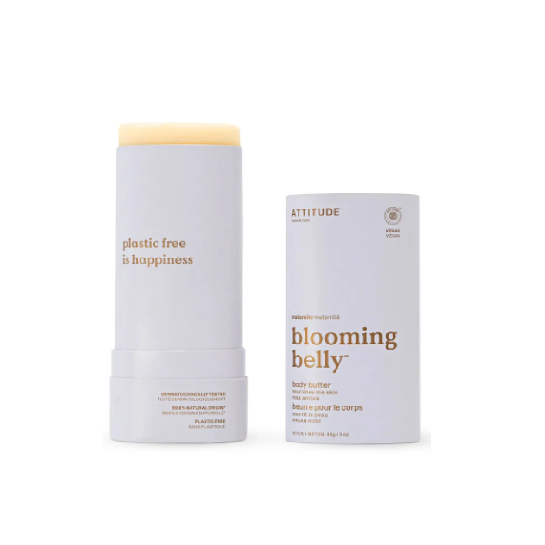 Attitude Blooming Belly Body Butter Stick Argan 85g - Image 2