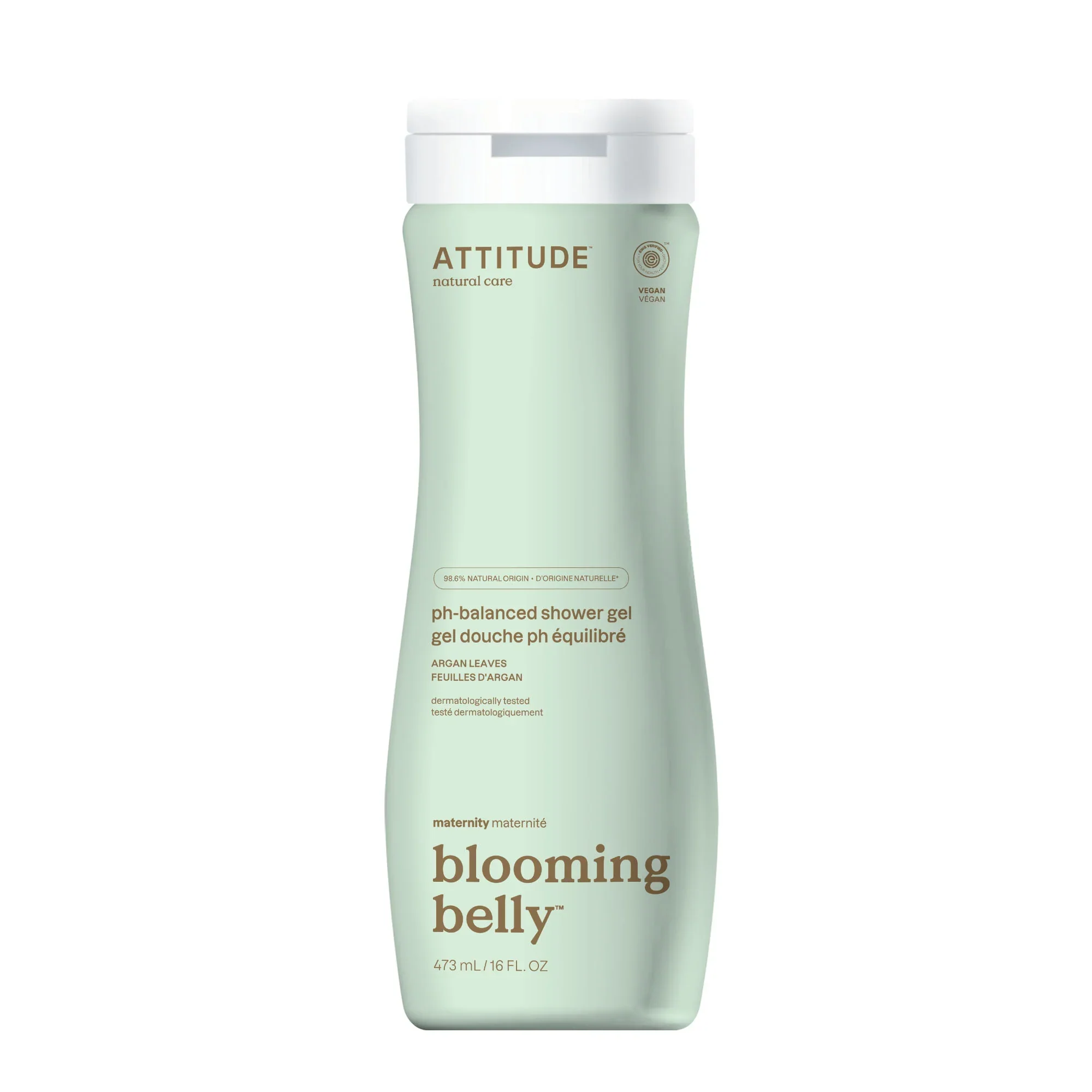 Attitude Blooming Belly Body Wash Argan 473ml