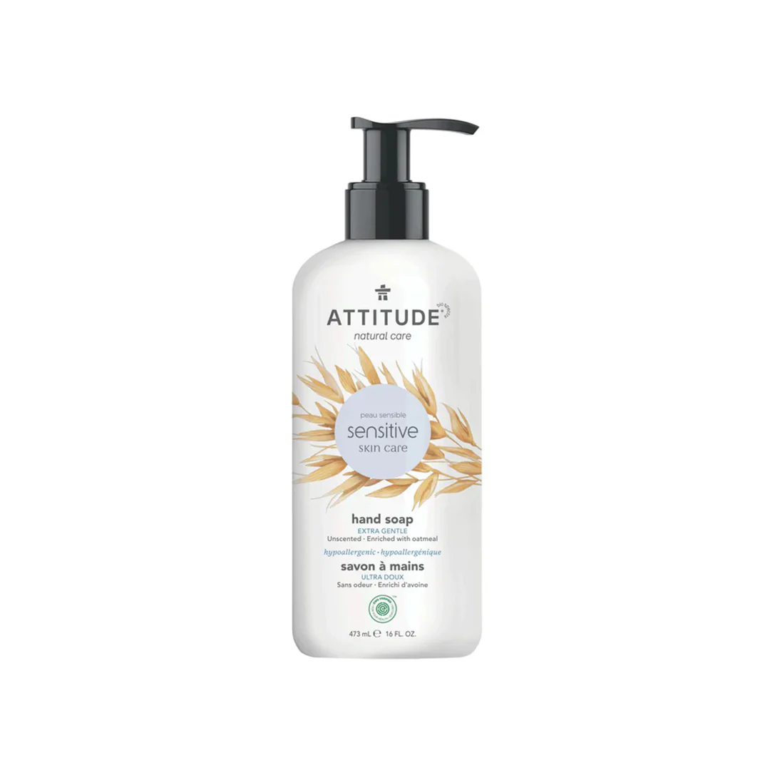 Attitude Sensitive Skin Care Hand Soap Extra Gentle Unscented 473ml - Image 2