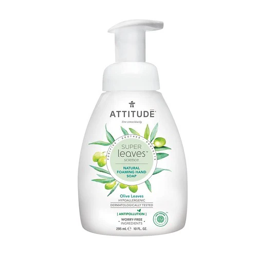 Attitude Super Leaves Olive Leaves Foaming Hand Soap 295ml