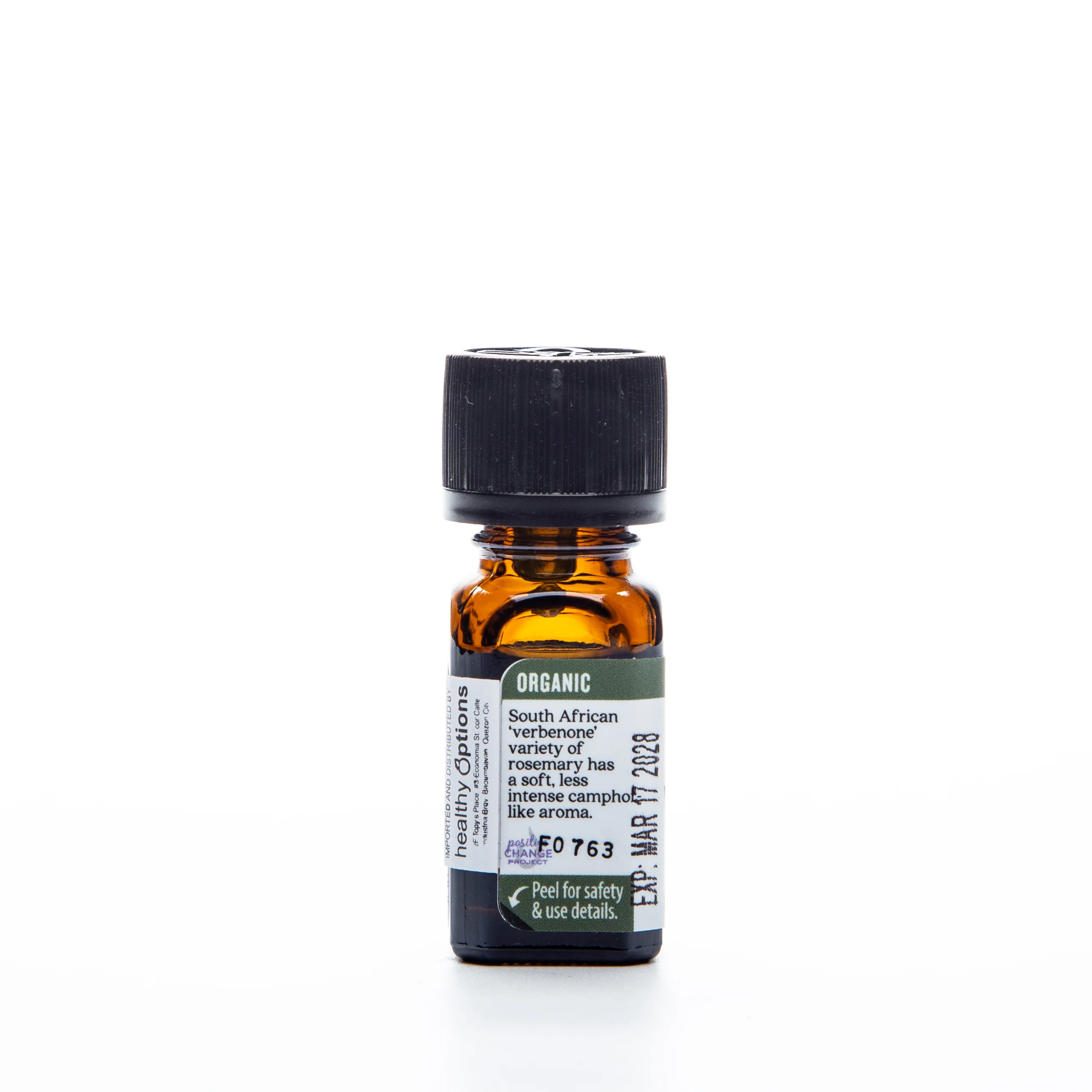 Aura Cacia Organic Essential Oil Rosemary Verbenone 7.4ml - Image 3