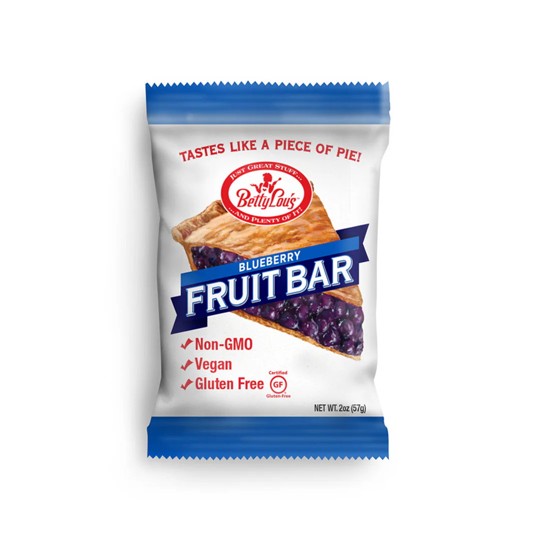 Betty Lou's Blueberry Fruit Bar 57g