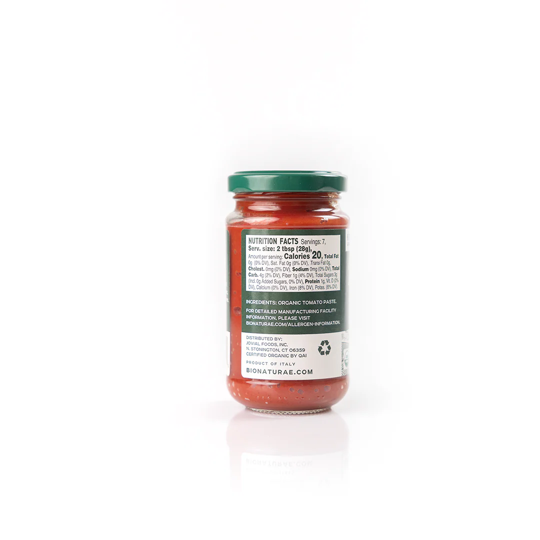 Bionaturae Organic Tomato Paste 200g - Image 4