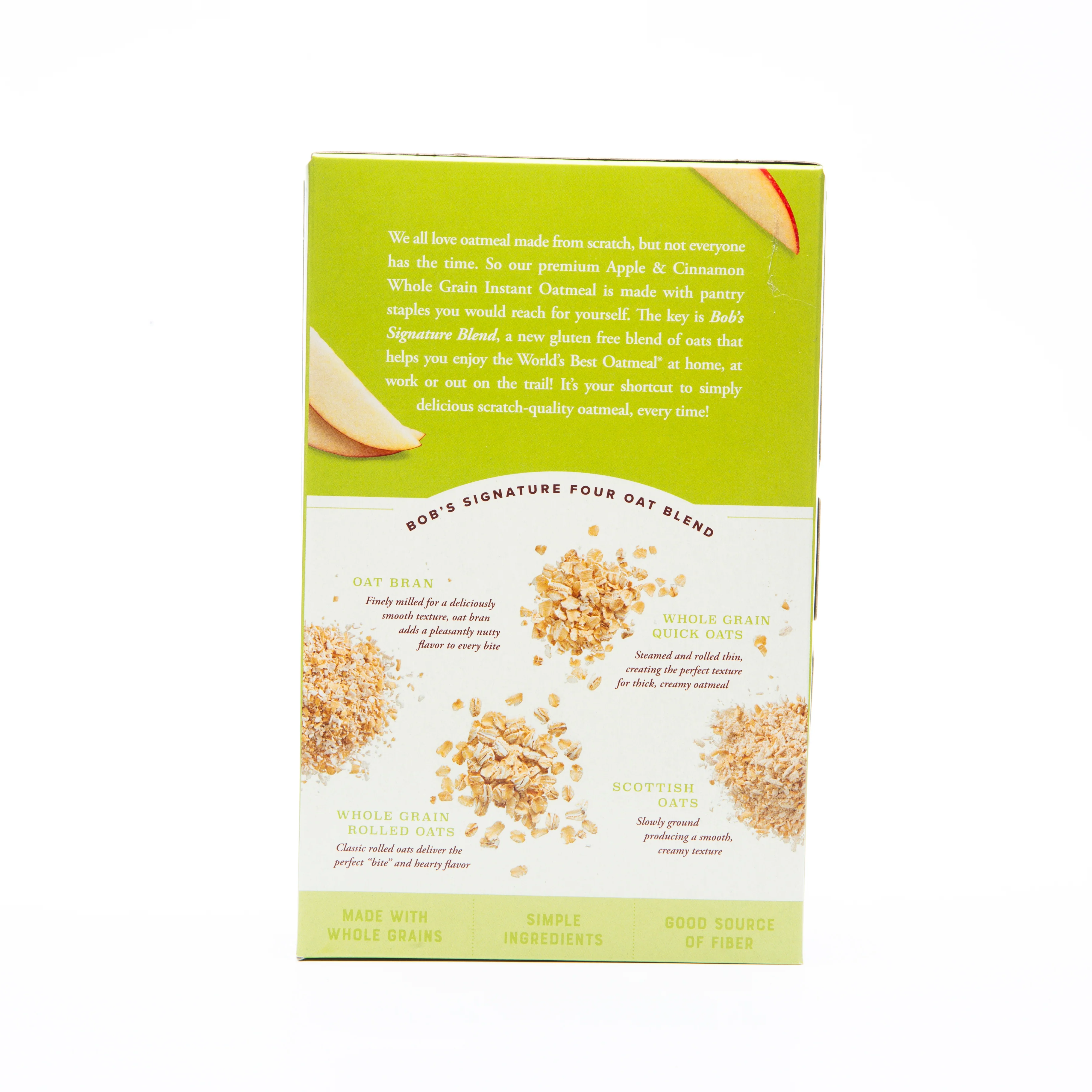 Bob's Red Mill Apple and Cinnamon Instant Oatmeal 6 - 45g - Image 6