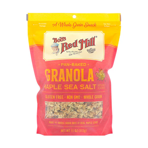 Bob's Red Mill Maple Sea Salt Pan-Baked Granola 312g