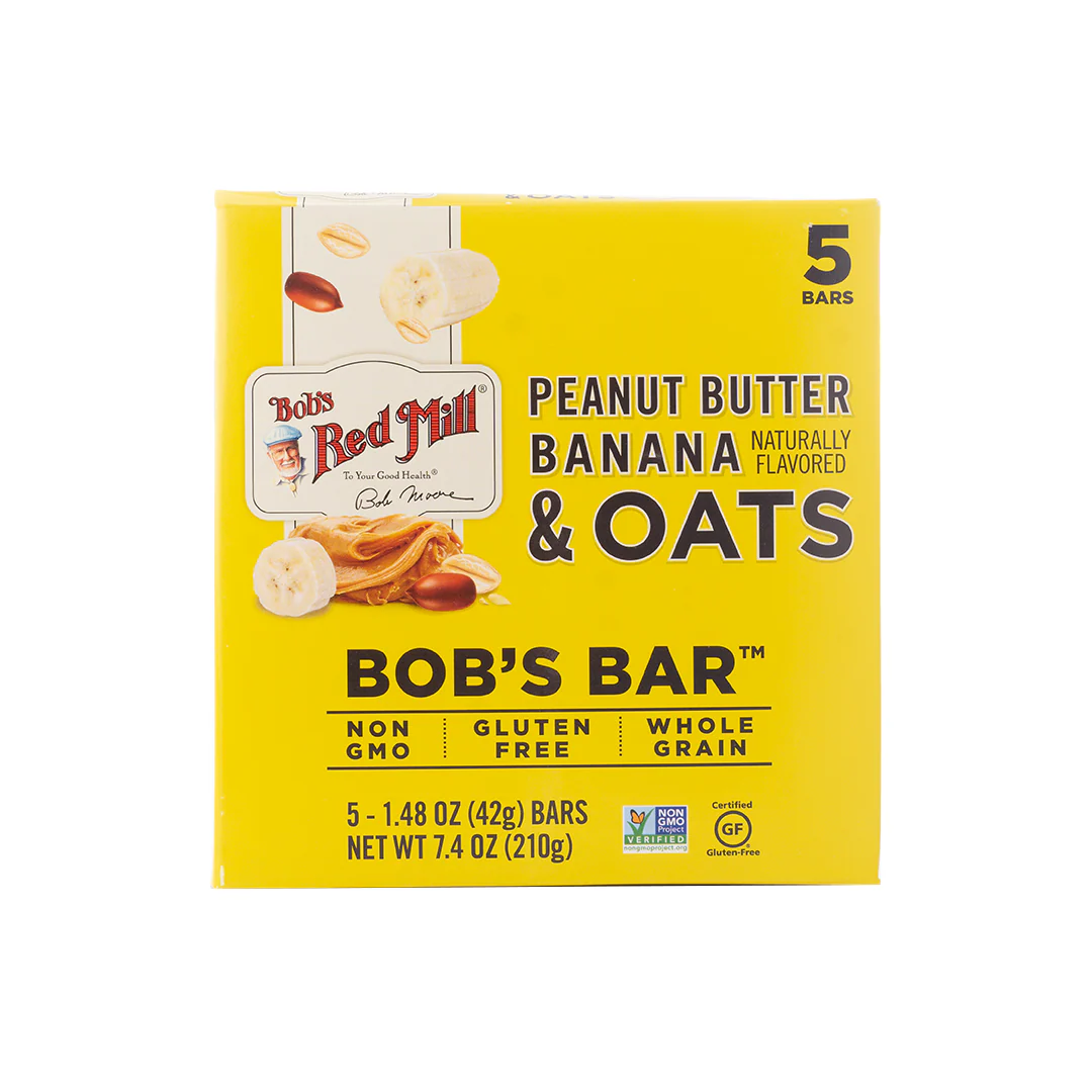 Bob's Red Mill Peanut Butter Banana & Oats Bob's Bar 5 - 42g Bars