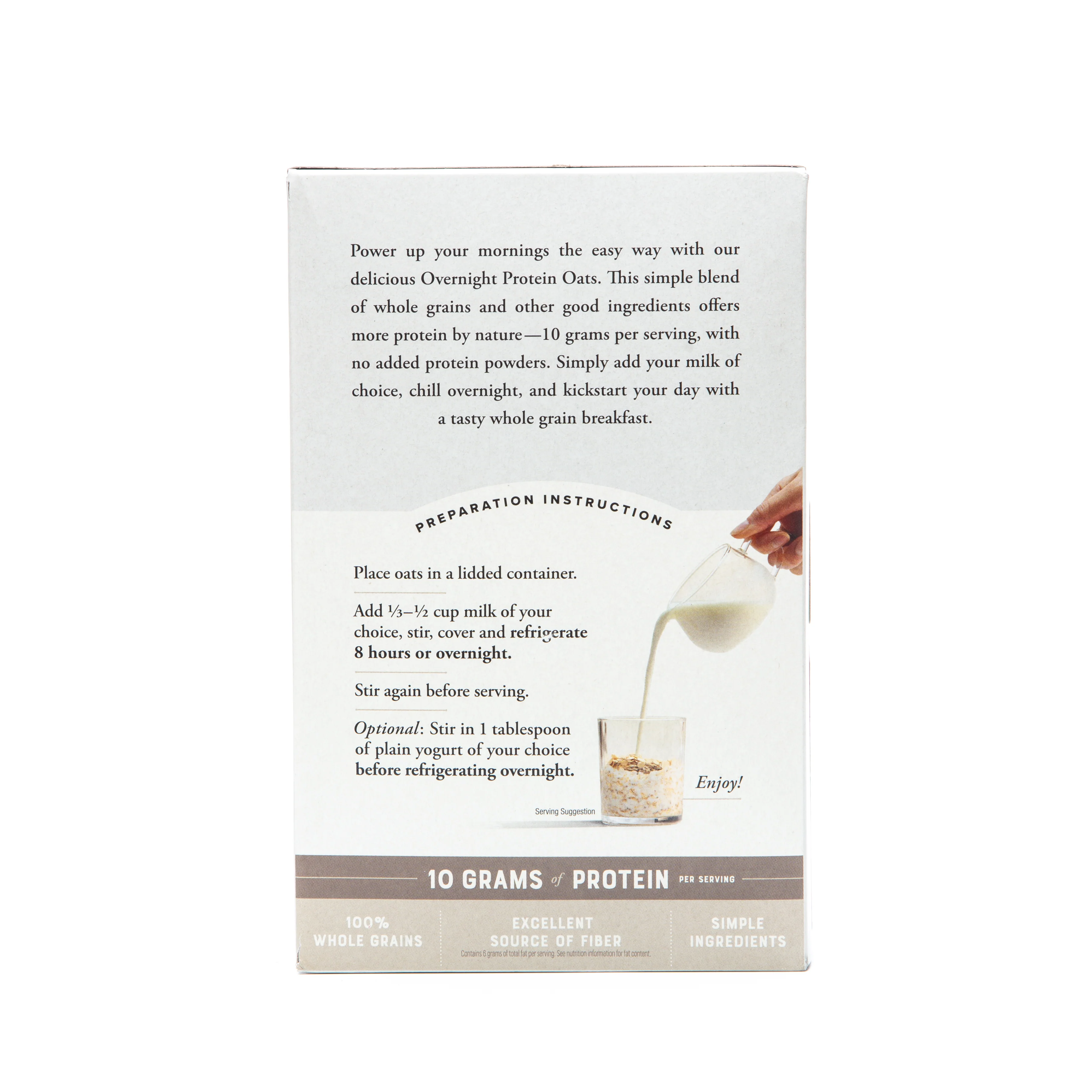 Bob's Red Mill Vanilla Almond Overnight Protein Oats 4 - 60g - Image 6