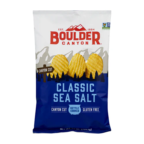 Boulder Canyon Totally Natural Kettle Cooked Potato Chips 184g