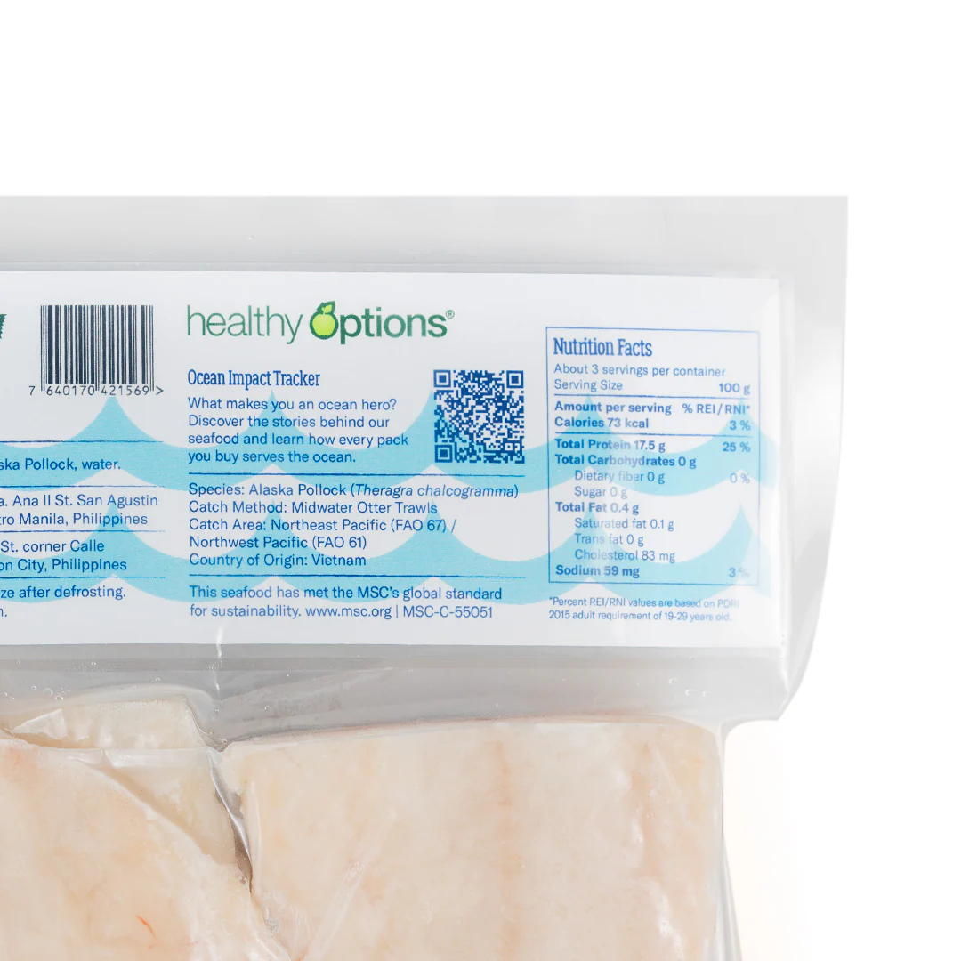 Frozen Blueyou Alaska Pollock 280g - Image 2