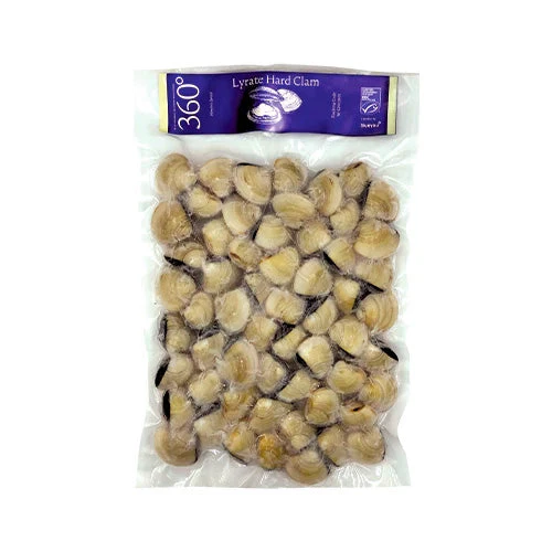 Frozen By 360 Lyrate Hard Clams 1kg