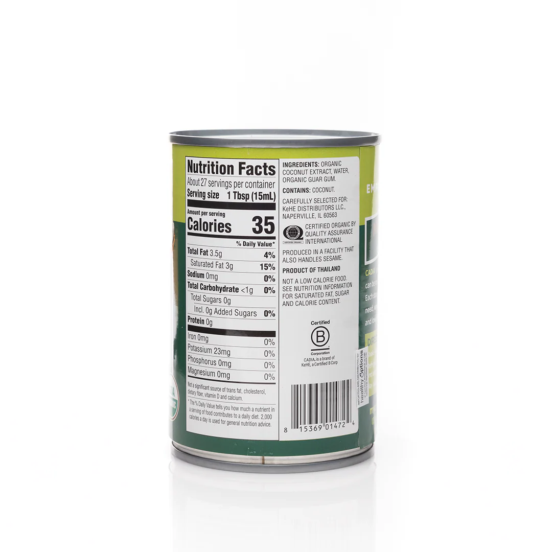 Cadia Organic Coconut Cream 399mL - Image 2