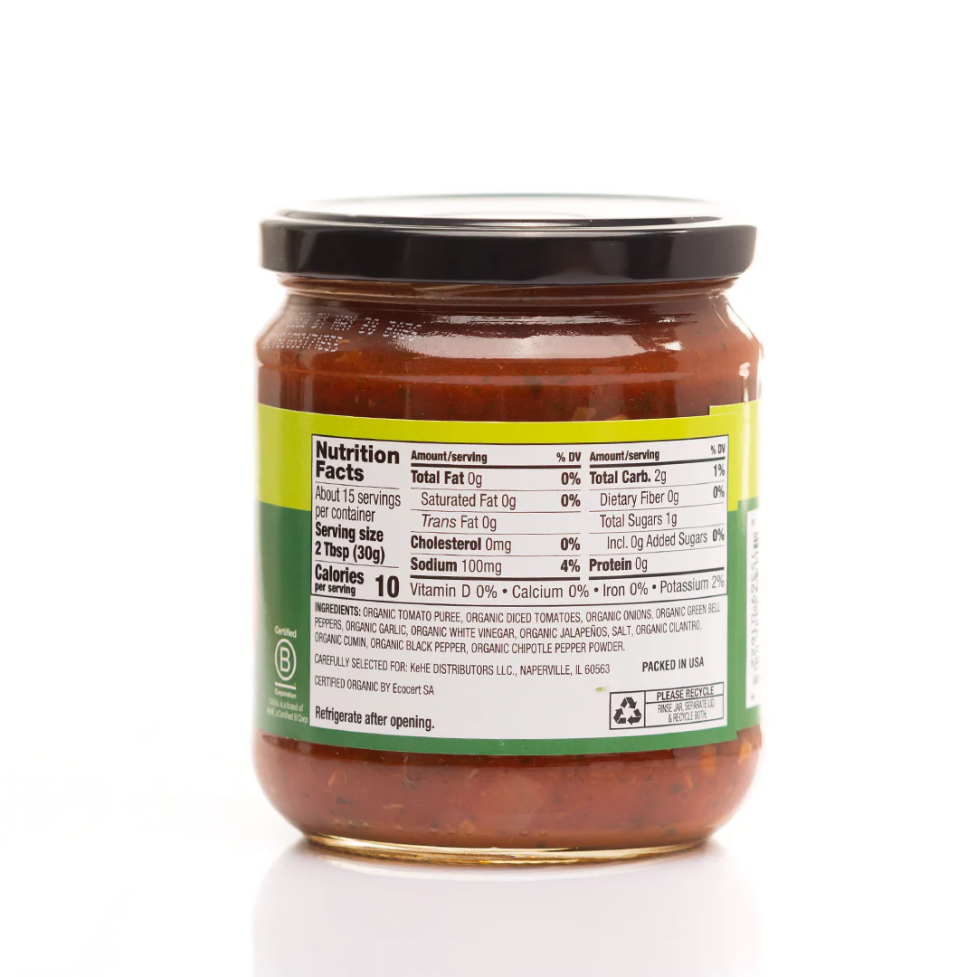 Cadia Organic Mild Salsa 453g - Image 2