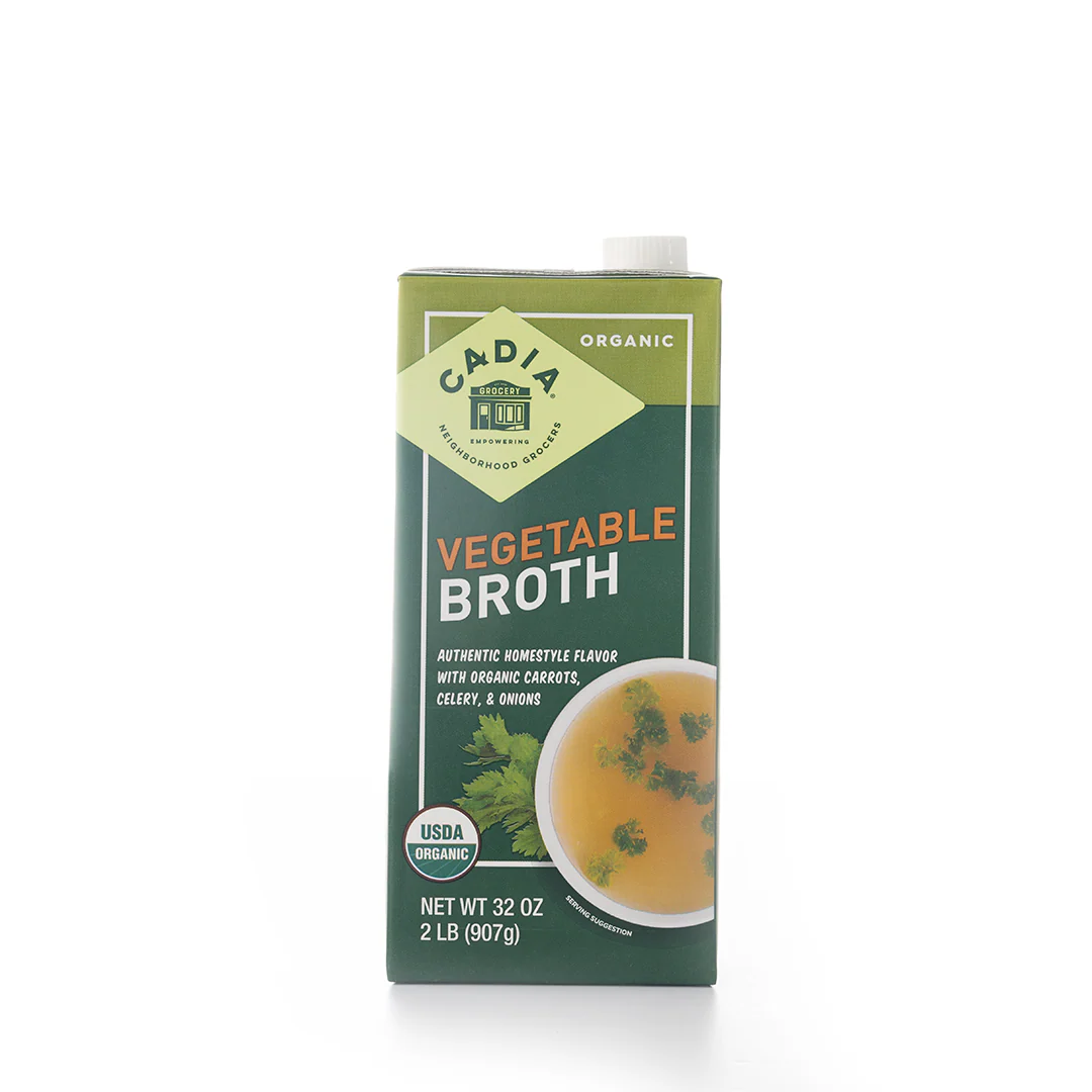 Cadia Organic Vegetable Broth 907g