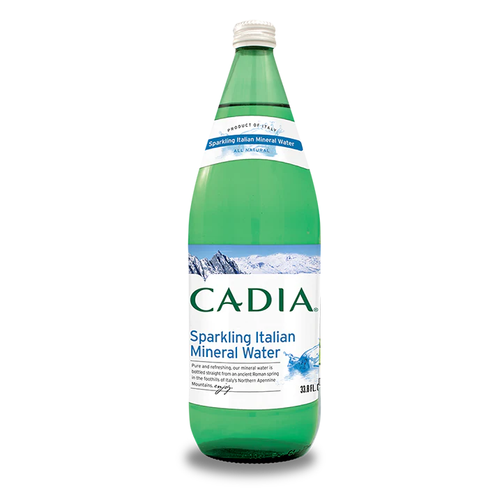 Cadia Sparkling Italian Mineral Water 1000ml