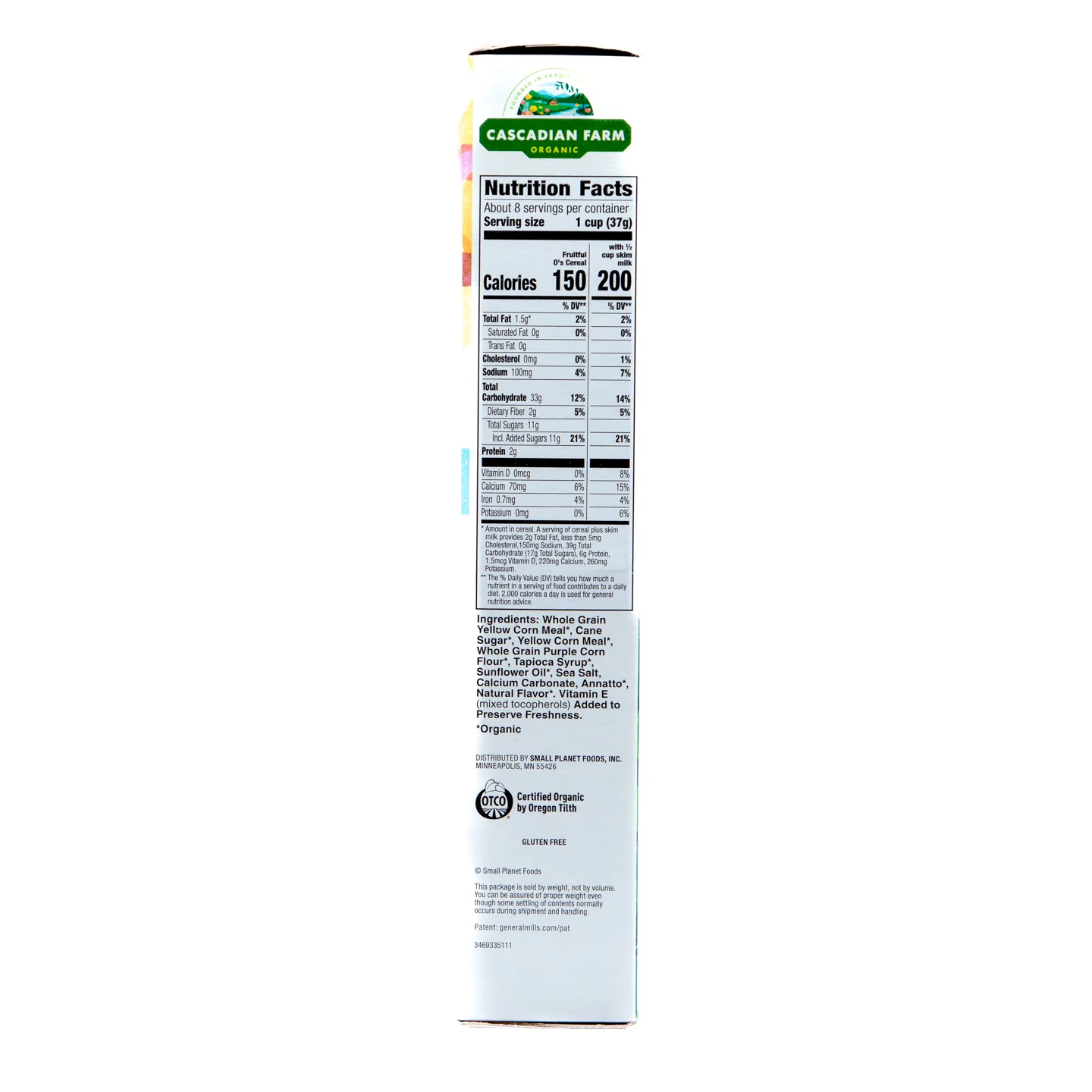 Cascadian Farms Organic Fruitful Os Cereal 289g - Image 3