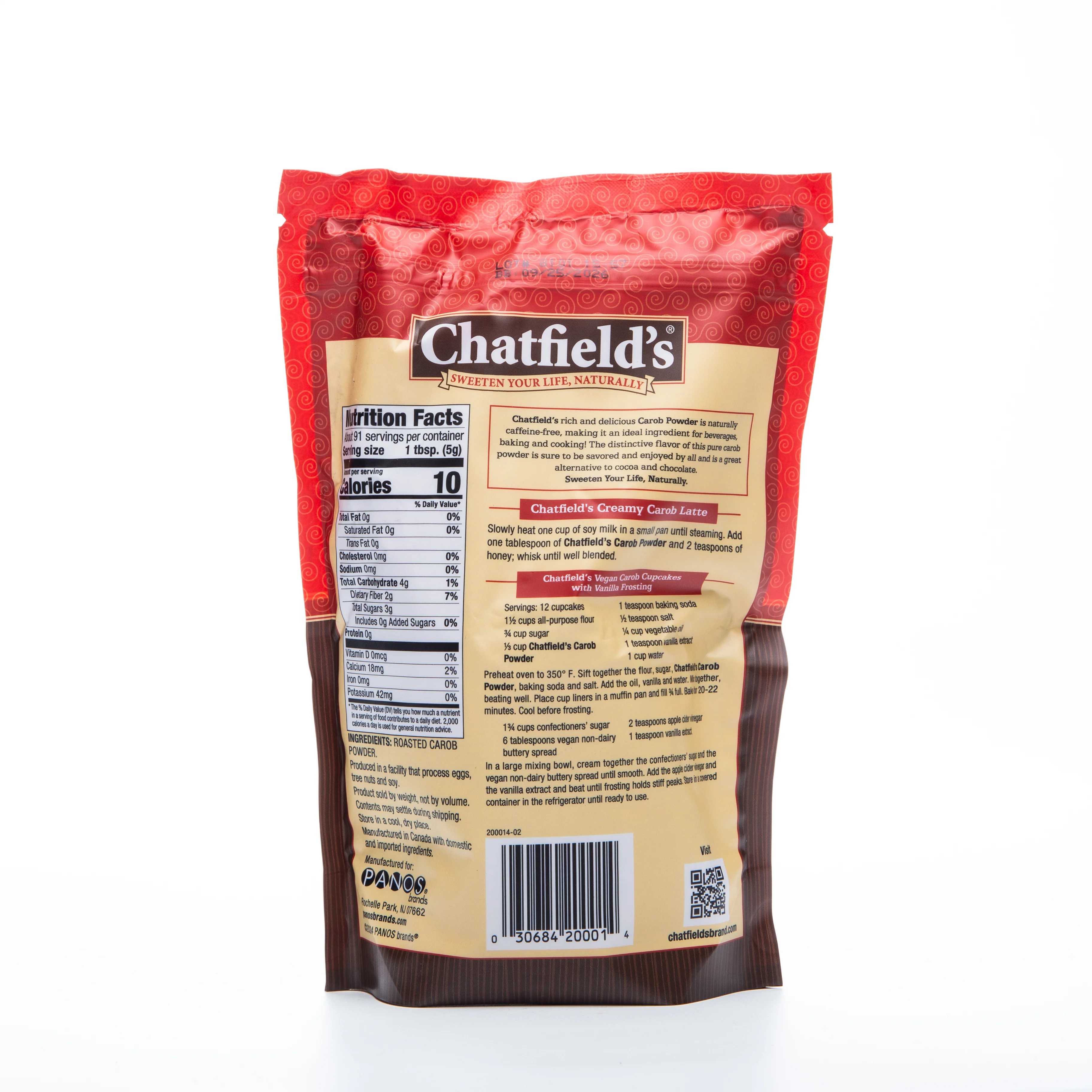 Chatfield's Premium Carob Powder 454g - Image 2
