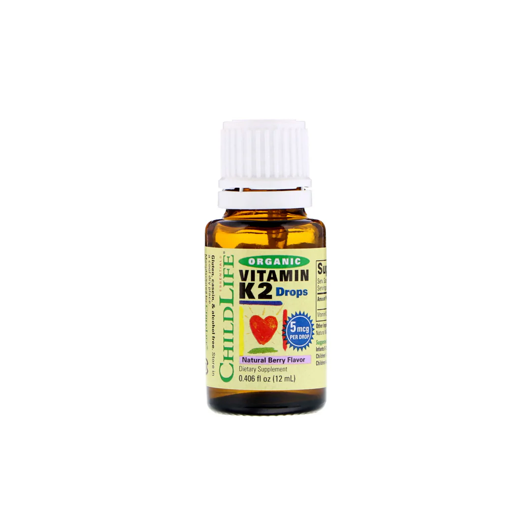ChildLife Organic Vitamin K2 Drops Natural Berry Flavor 7.5ml