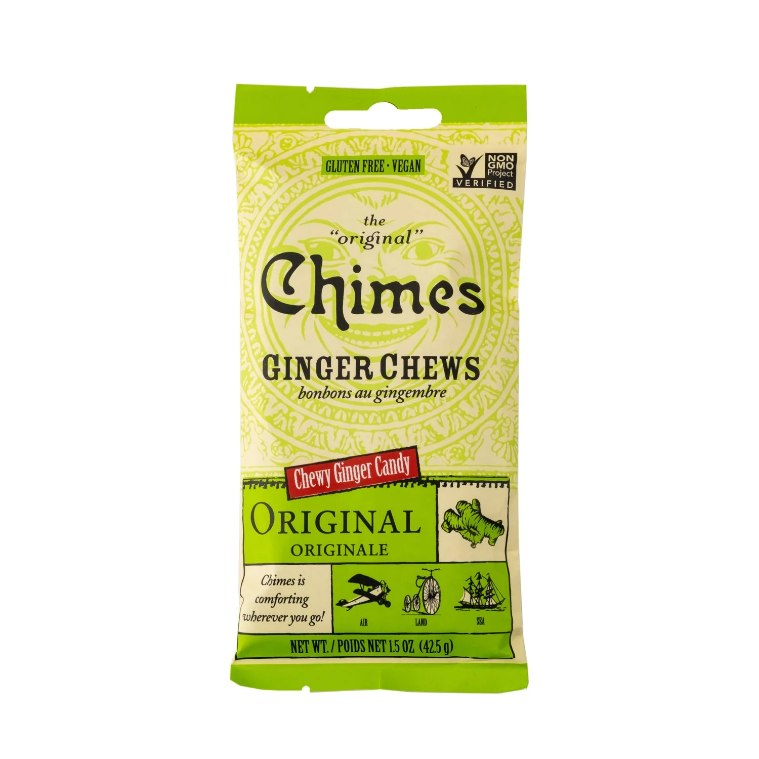 Chimes Original Ginger Chews 43g