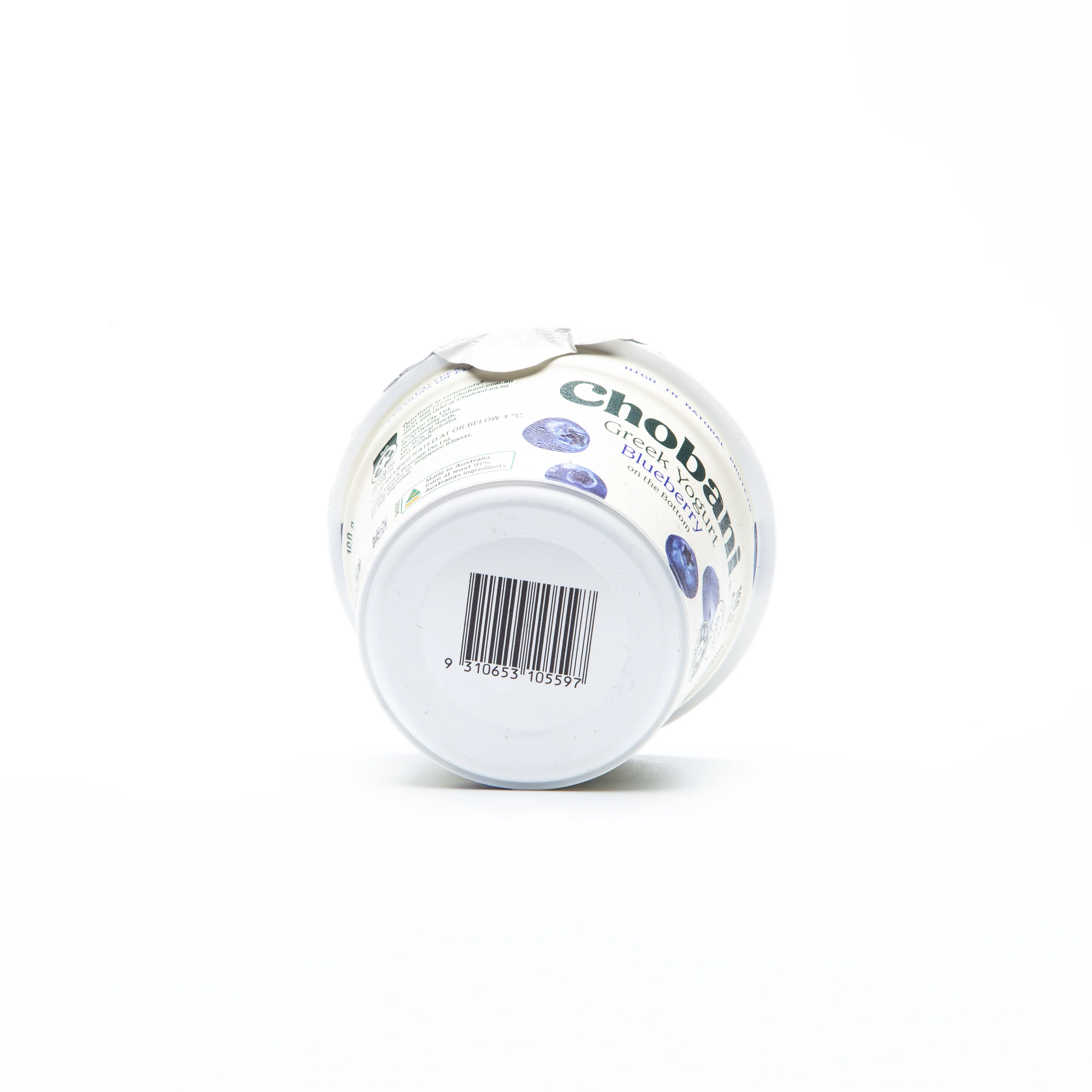 Chobani Blueberry on the Bottom Greek Yogurt 160g - Image 3