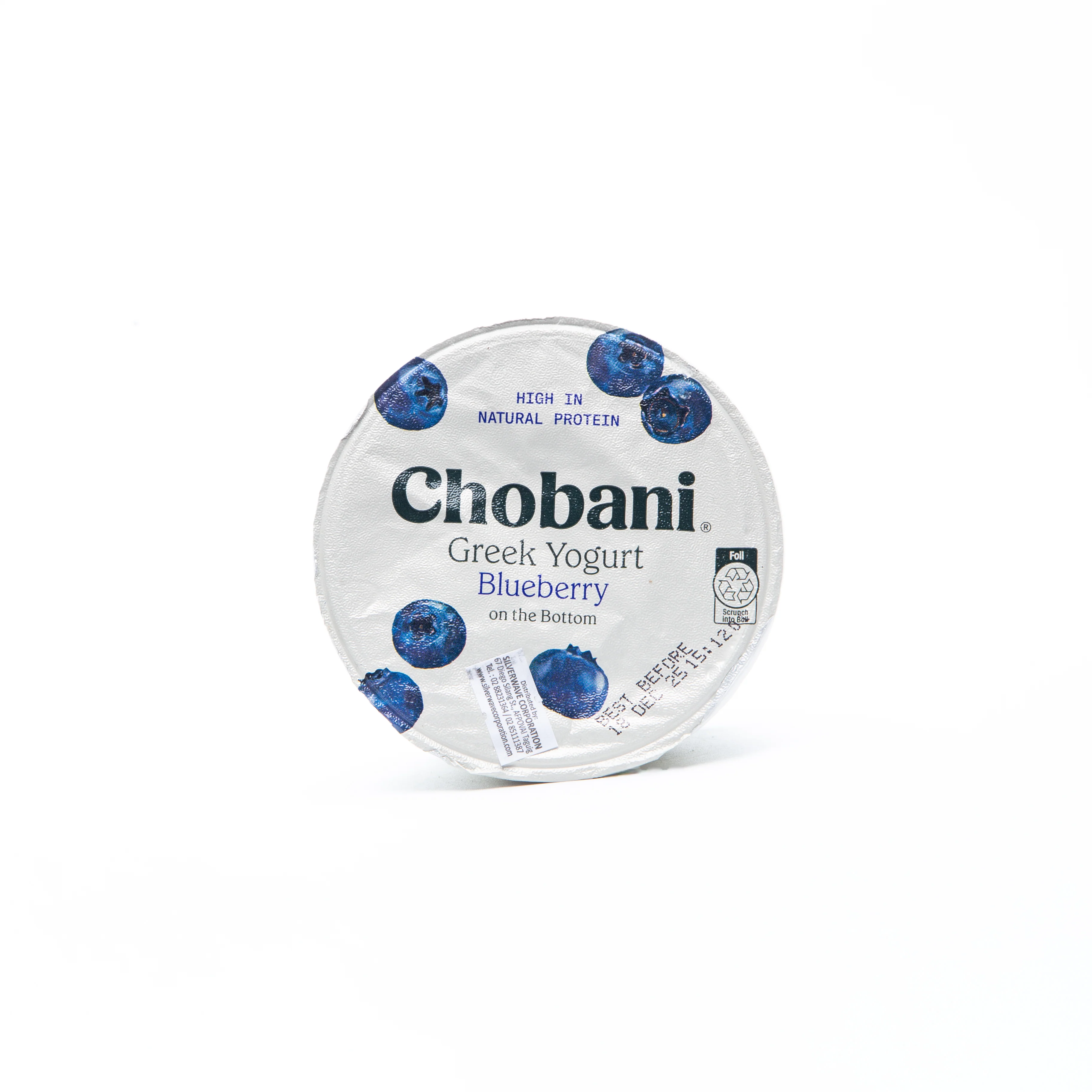 Chobani Blueberry on the Bottom Greek Yogurt 160g - Image 4