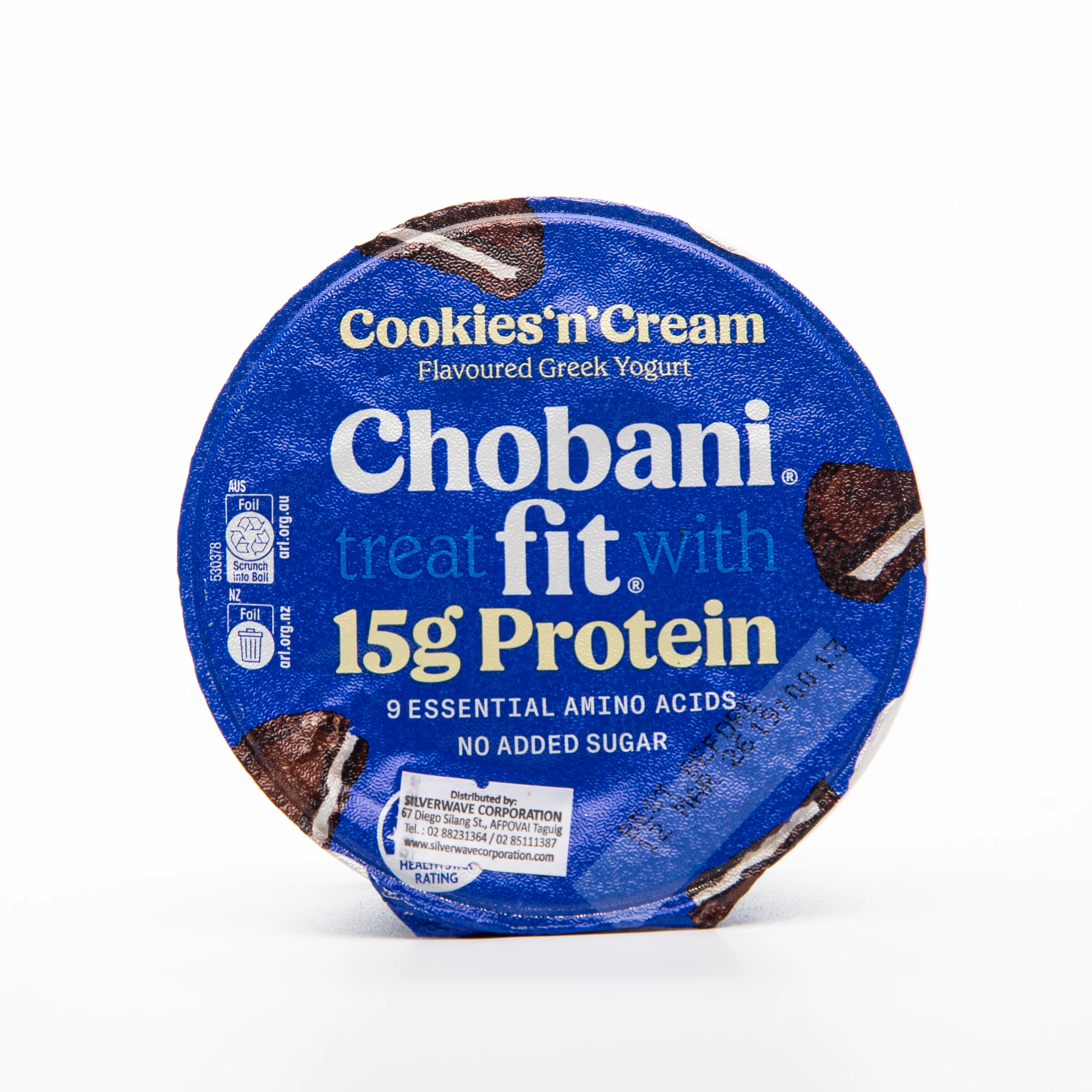 Chobani Cookies and Cream Greek Yogurt Fit (15 g Protein) – 160 g - Image 2