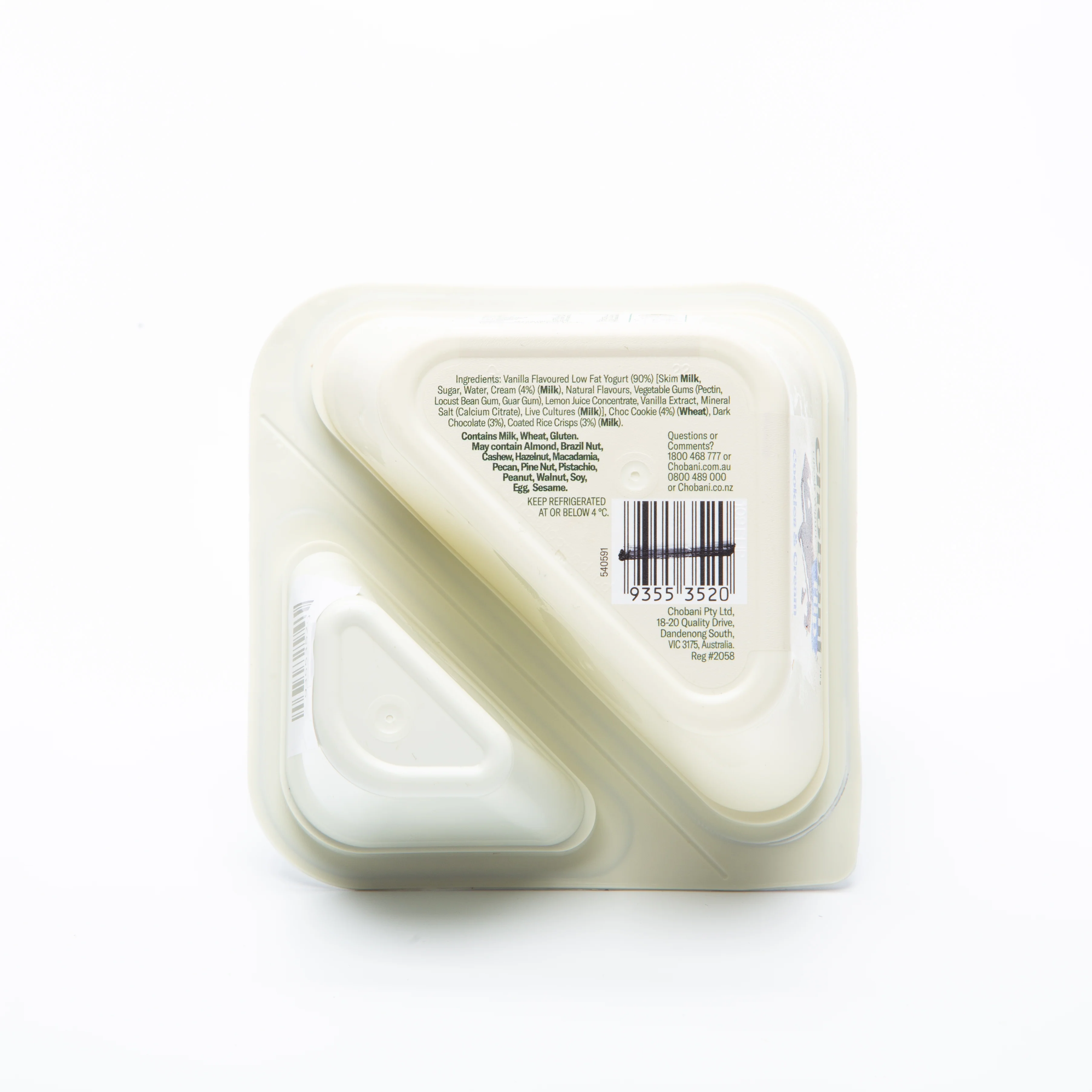 Chobani Cookies and Cream Greek Yogurt Flip 140g - Image 4
