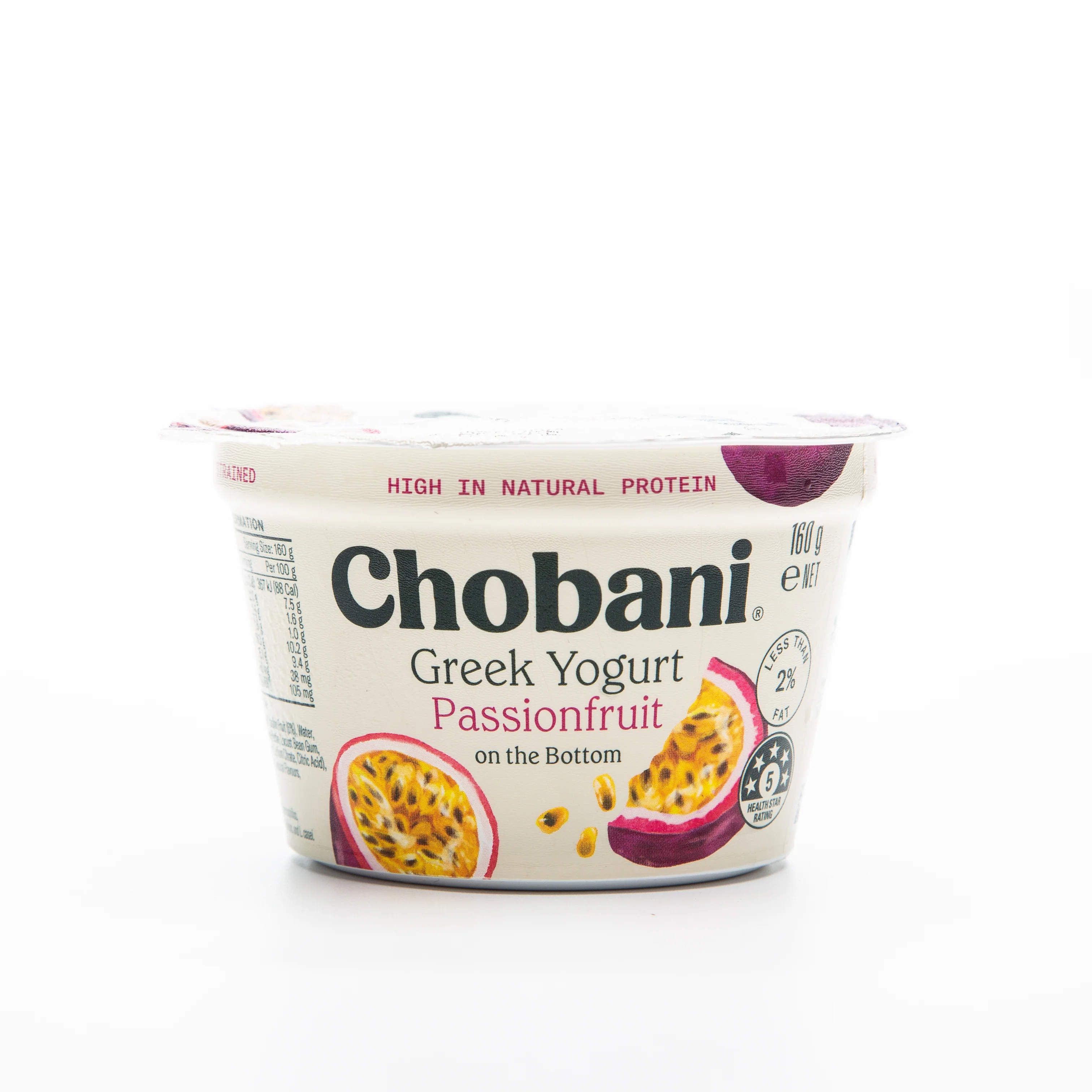Chobani Passionfruit on the Bottom Greek Yogurt 160g - Image 5