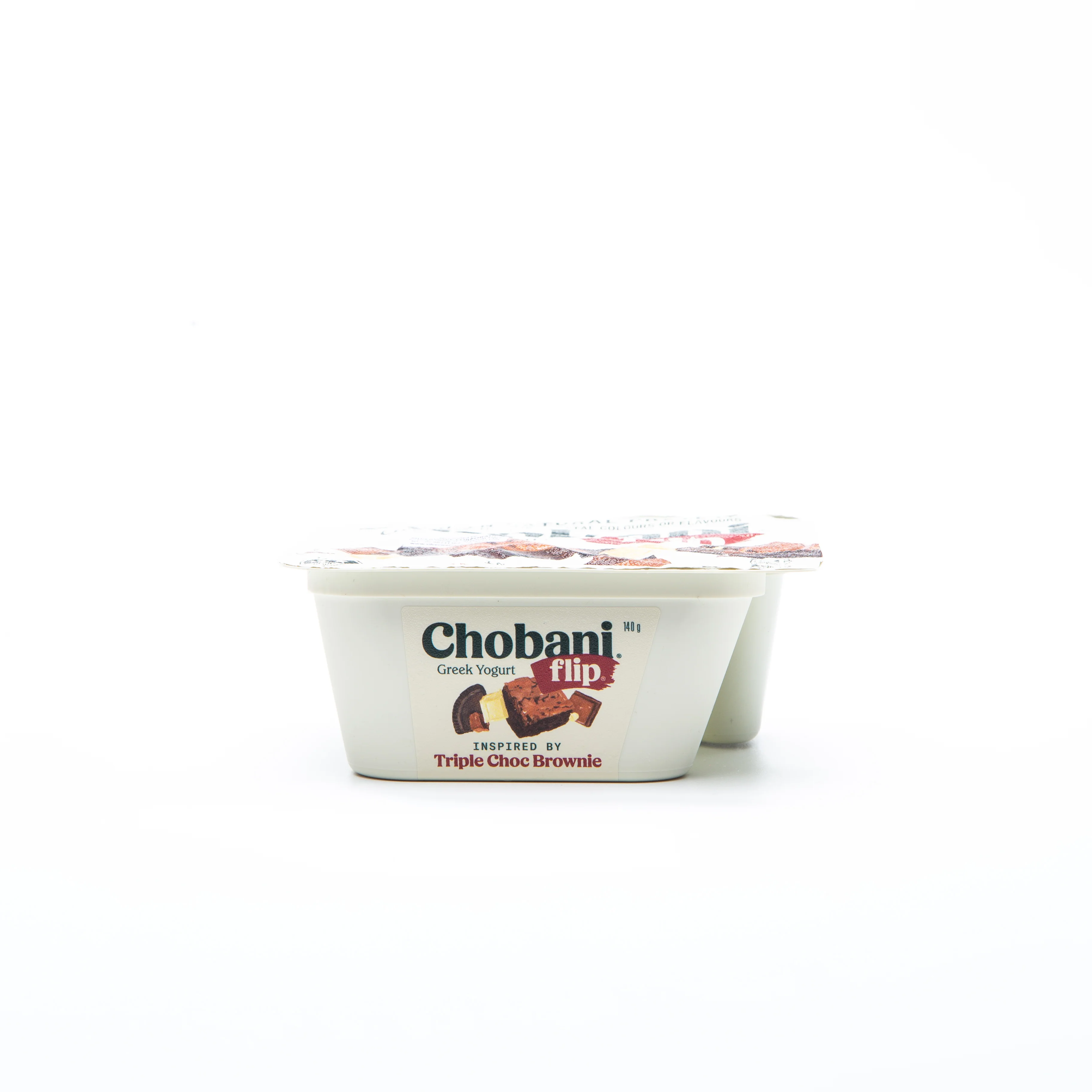 Chobani Triple Chocolate Brownie Greek Yogurt Flip 140g - Image 2