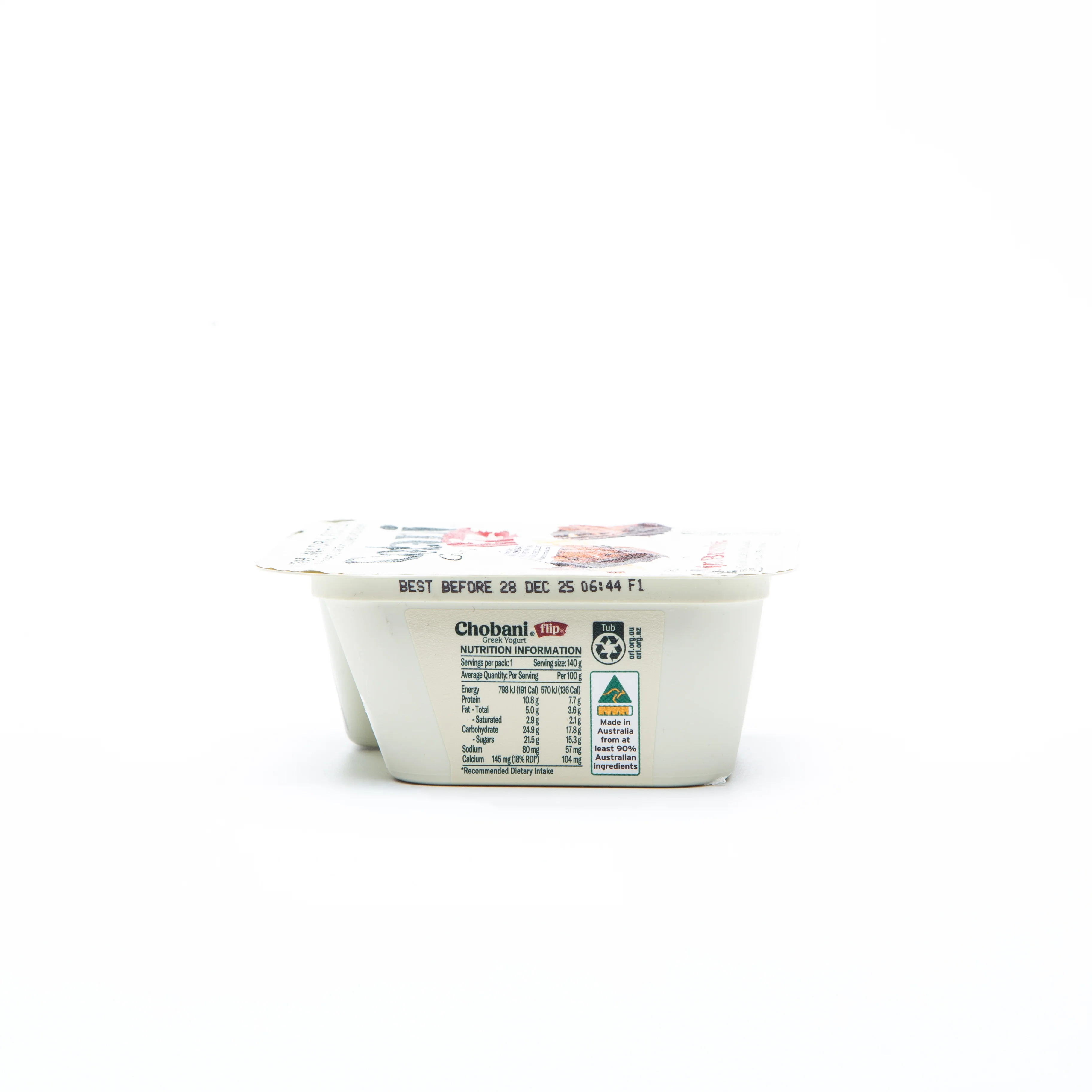 Chobani Triple Chocolate Brownie Greek Yogurt Flip 140g - Image 4