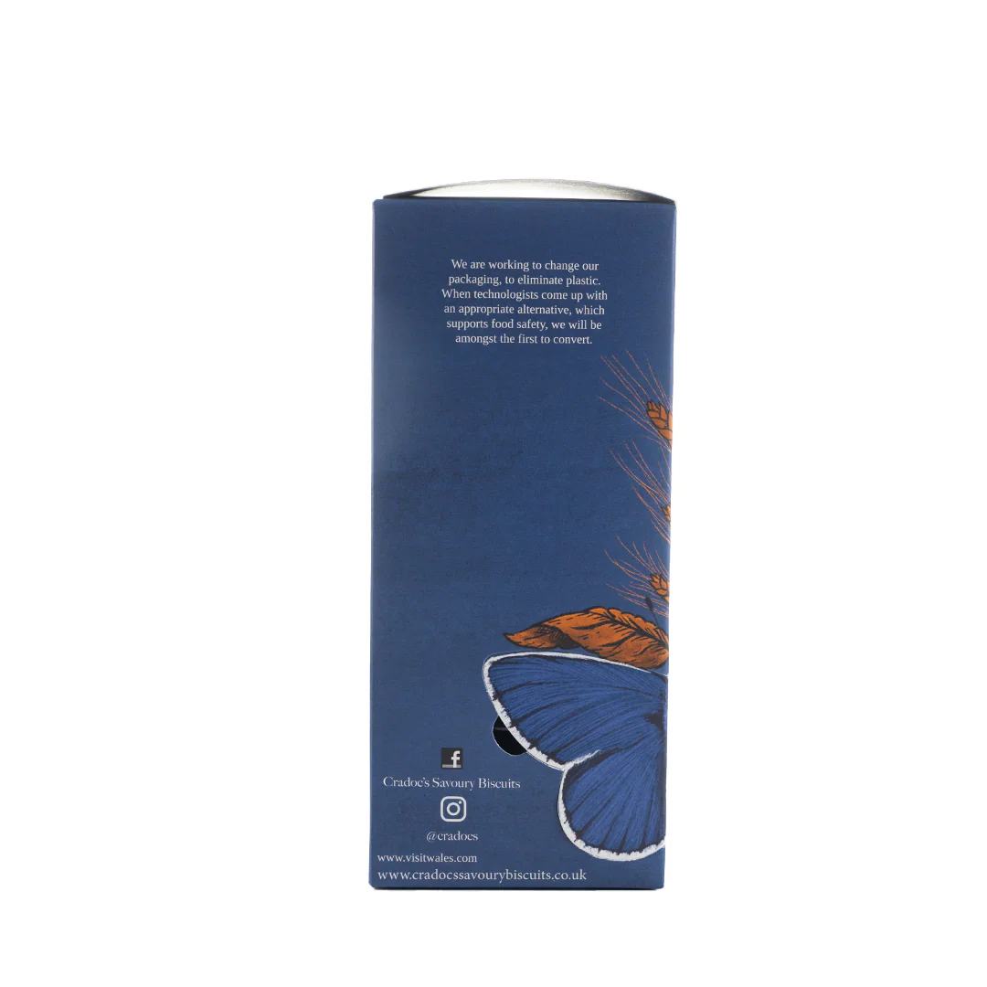 Cradoc's Wholemeal Wheat, Chia & Flax Seed Crackers 80g - Image 4