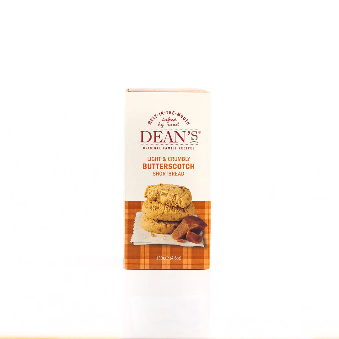 Deans Butterscotch Shortbread Rounds 130g