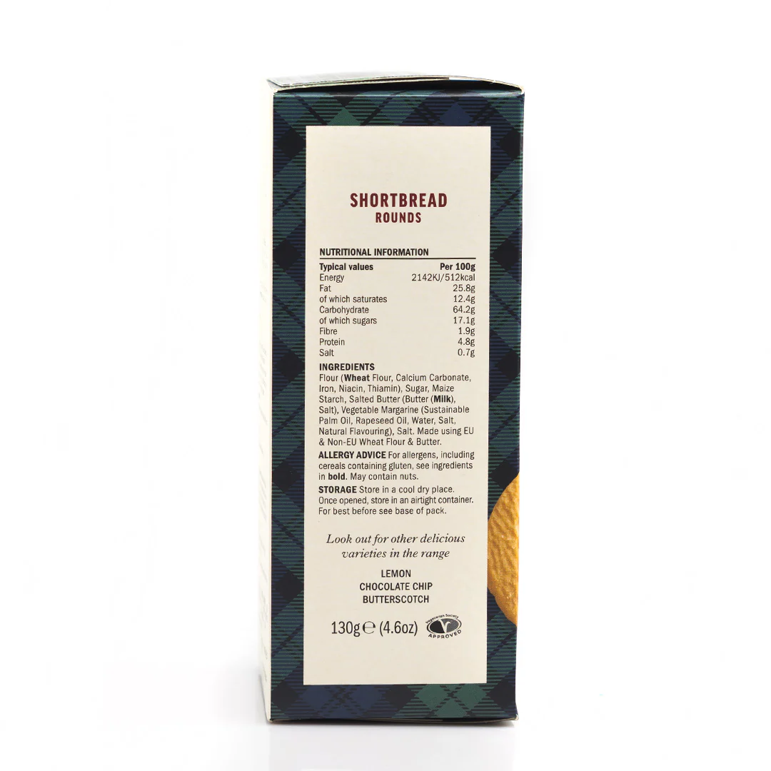 Deans Traditional Shortbread Rounds 130g - Image 2
