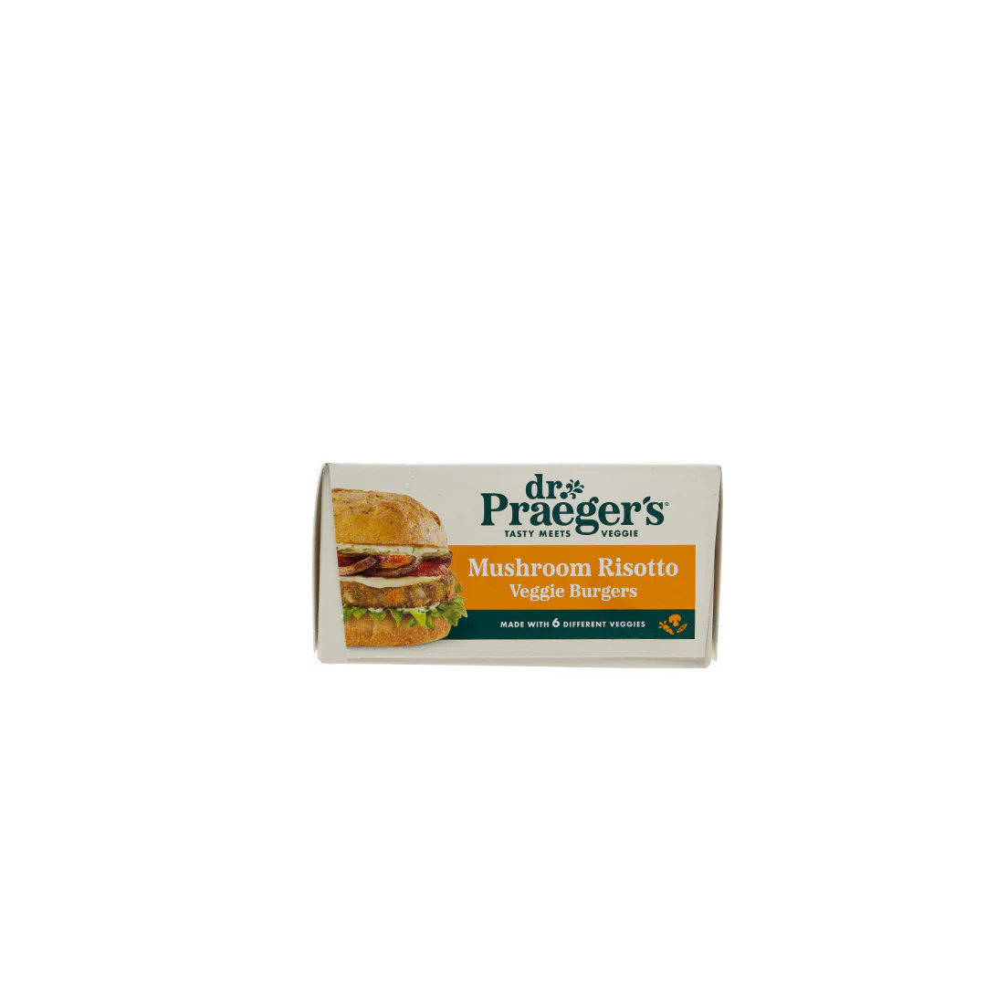 Dr. Praeger's Mushroom Risotto Veggie Burgers 283g - Image 4