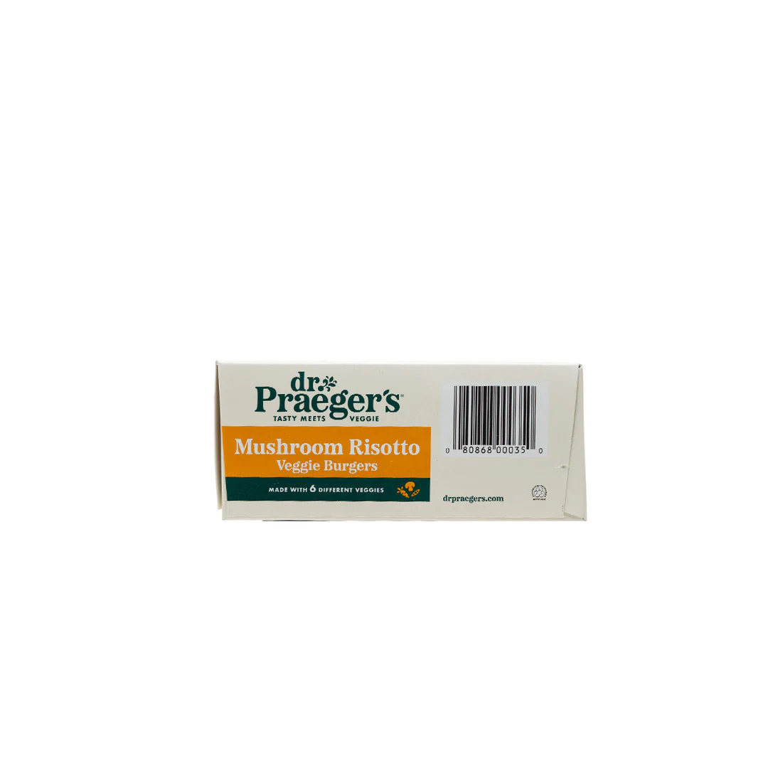 Dr. Praeger's Mushroom Risotto Veggie Burgers 283g - Image 5
