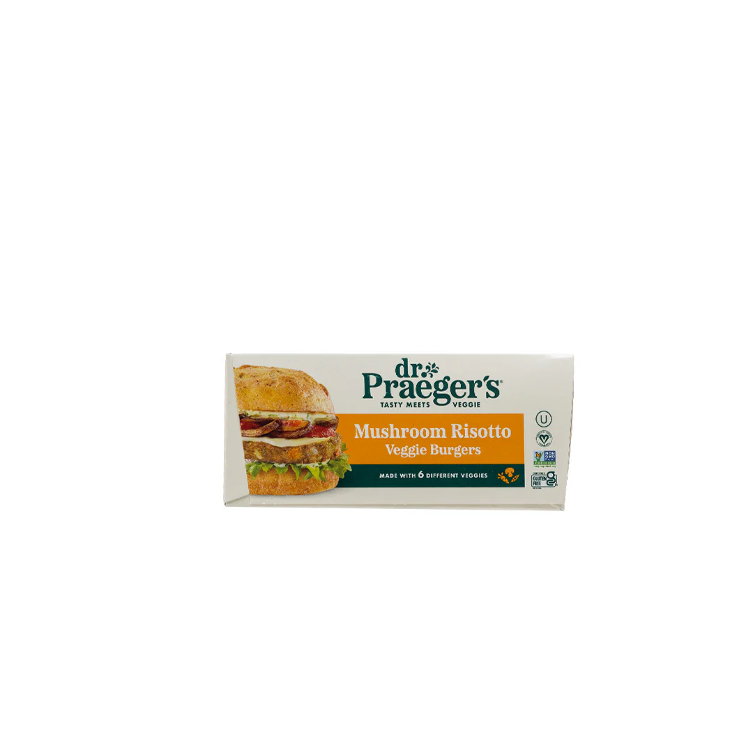 Dr. Praeger's Mushroom Risotto Veggie Burgers 283g - Image 6