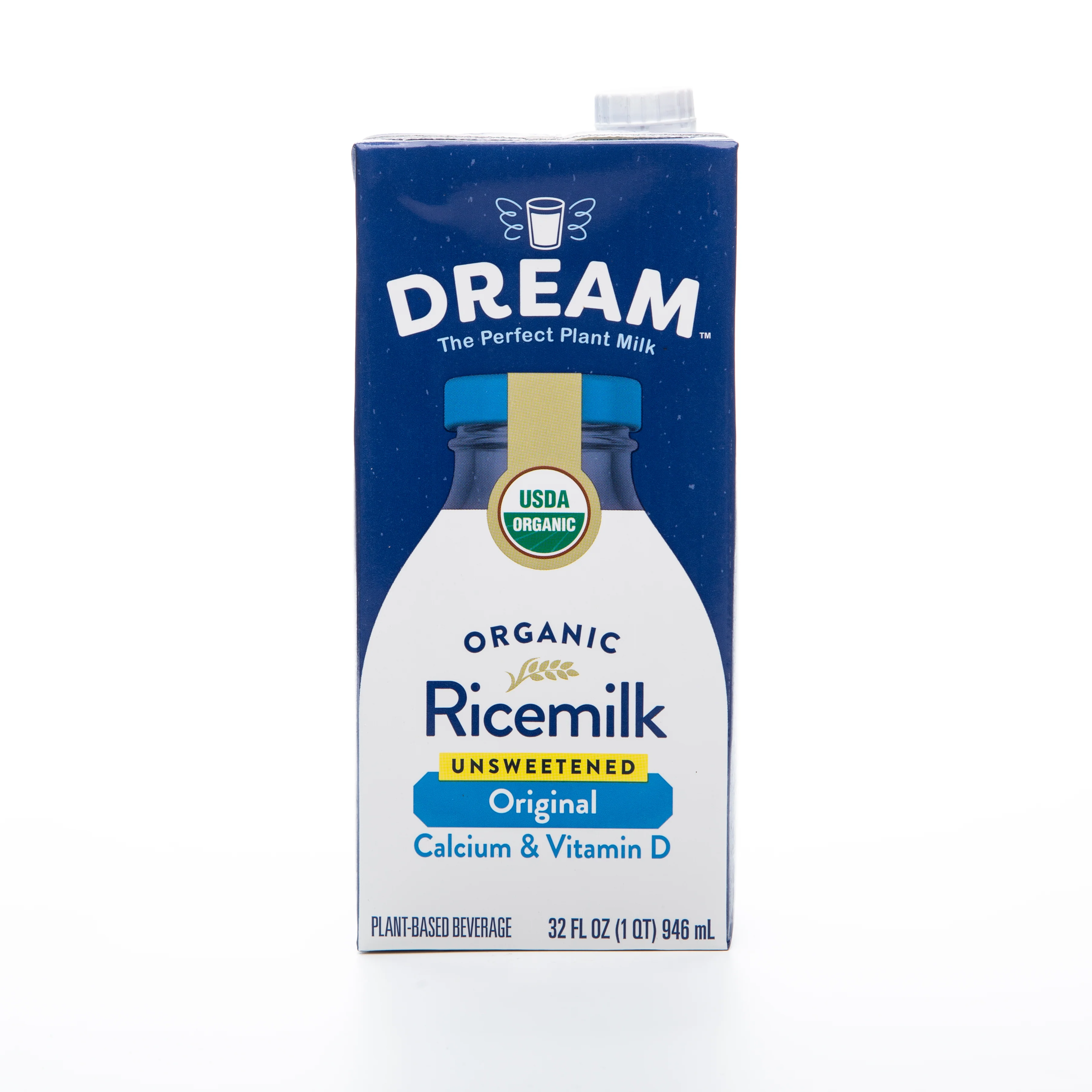 Dream Organic Unsweetened Rice Milk 946ml