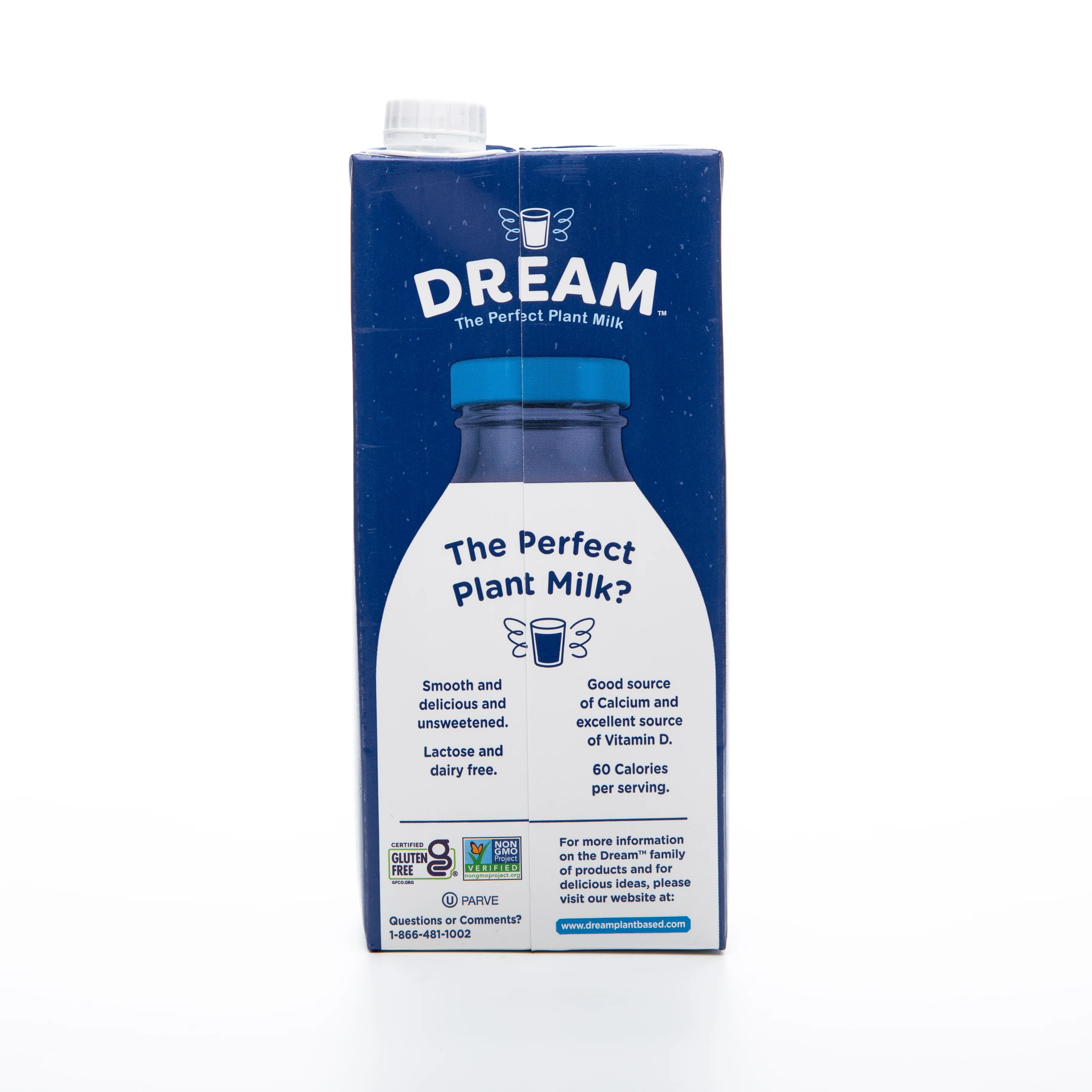 Dream Organic Unsweetened Rice Milk 946ml - Image 2