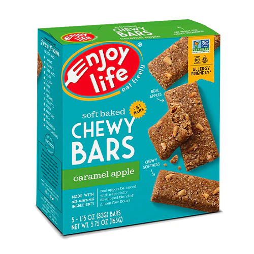 Enjoy Life Soft Baked Chewy Bars Caramel Apple 165g