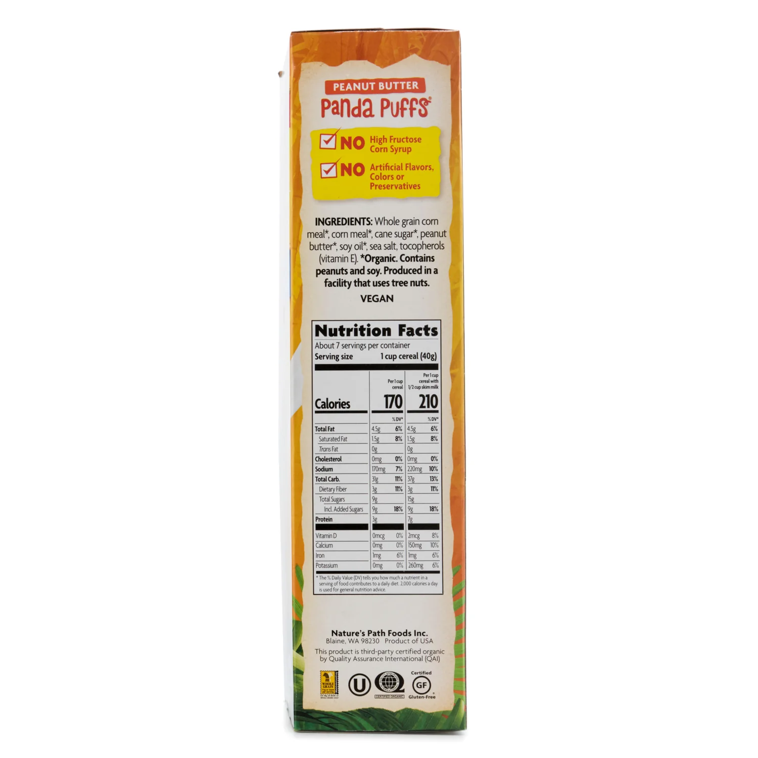 Envirokidz Organic Peanut Butter Panda Puffs 300g - Image 2