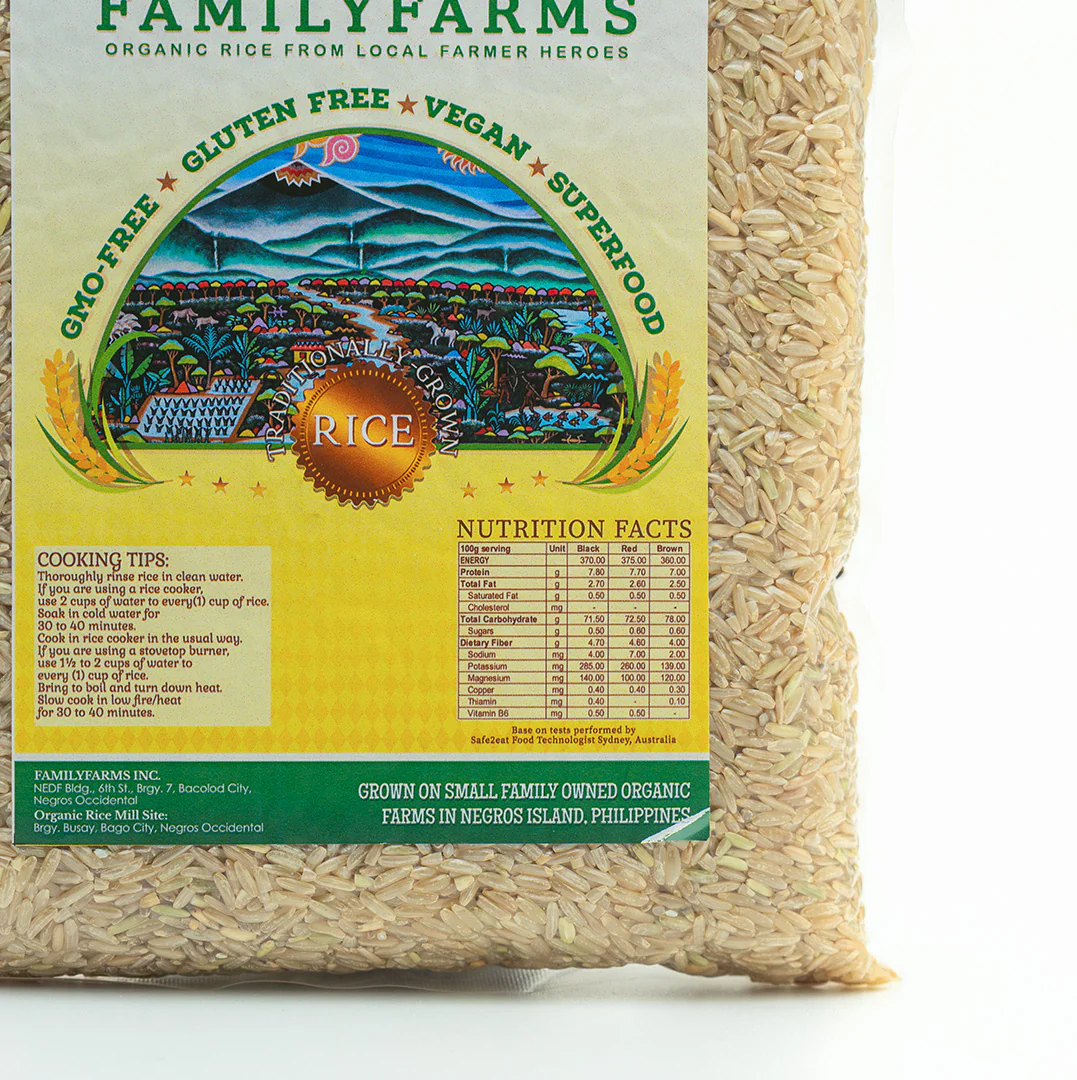 Family Farms Organic Brown Rice 1kg - Image 2
