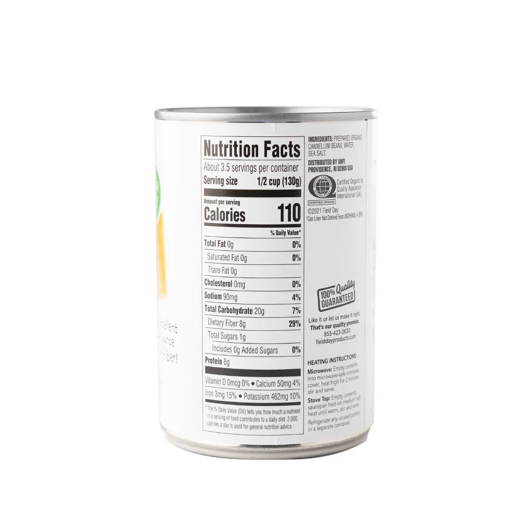 Field Day Organic Cannellini Beans 425g - Image 2