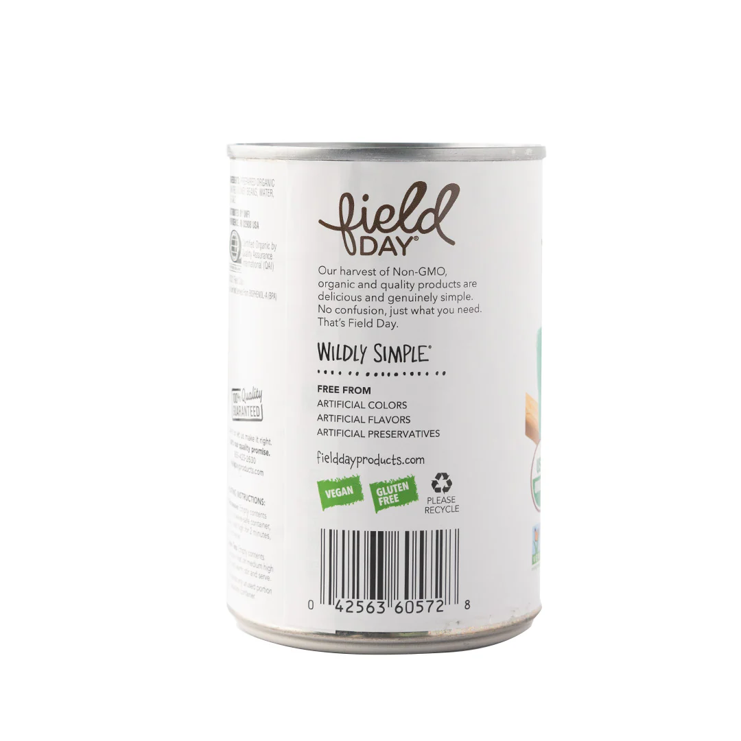 Field Day Organic Dark Red Kidney Beans 425g - Image 3